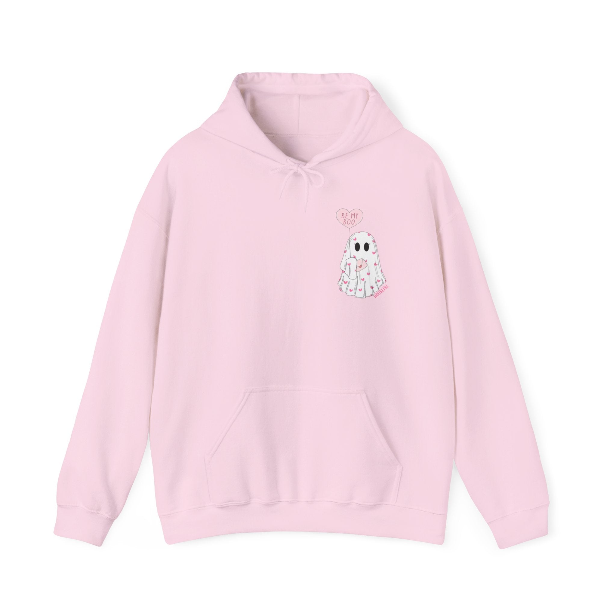 Cute Pink Hookline Ghost Hoodie