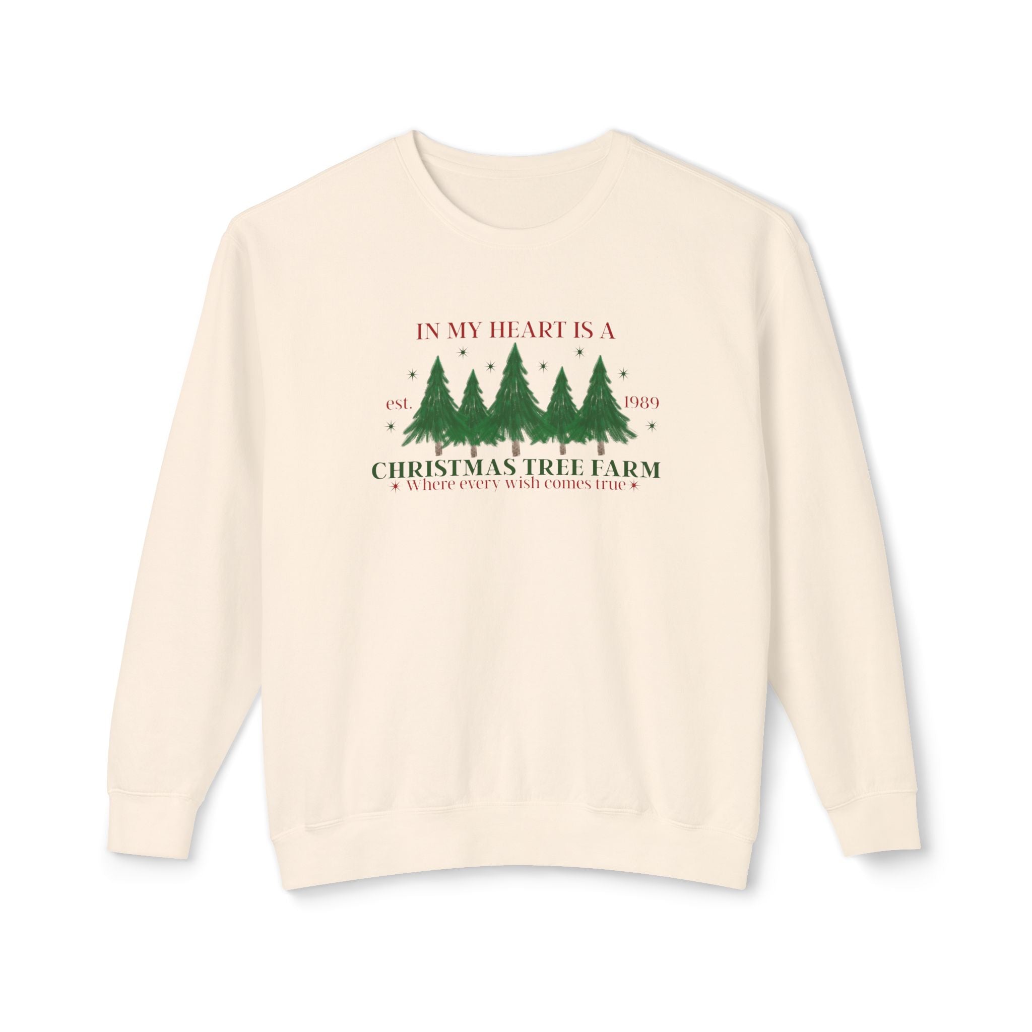 In My Heart Is A Christmas Tree Farm Sweatshirt