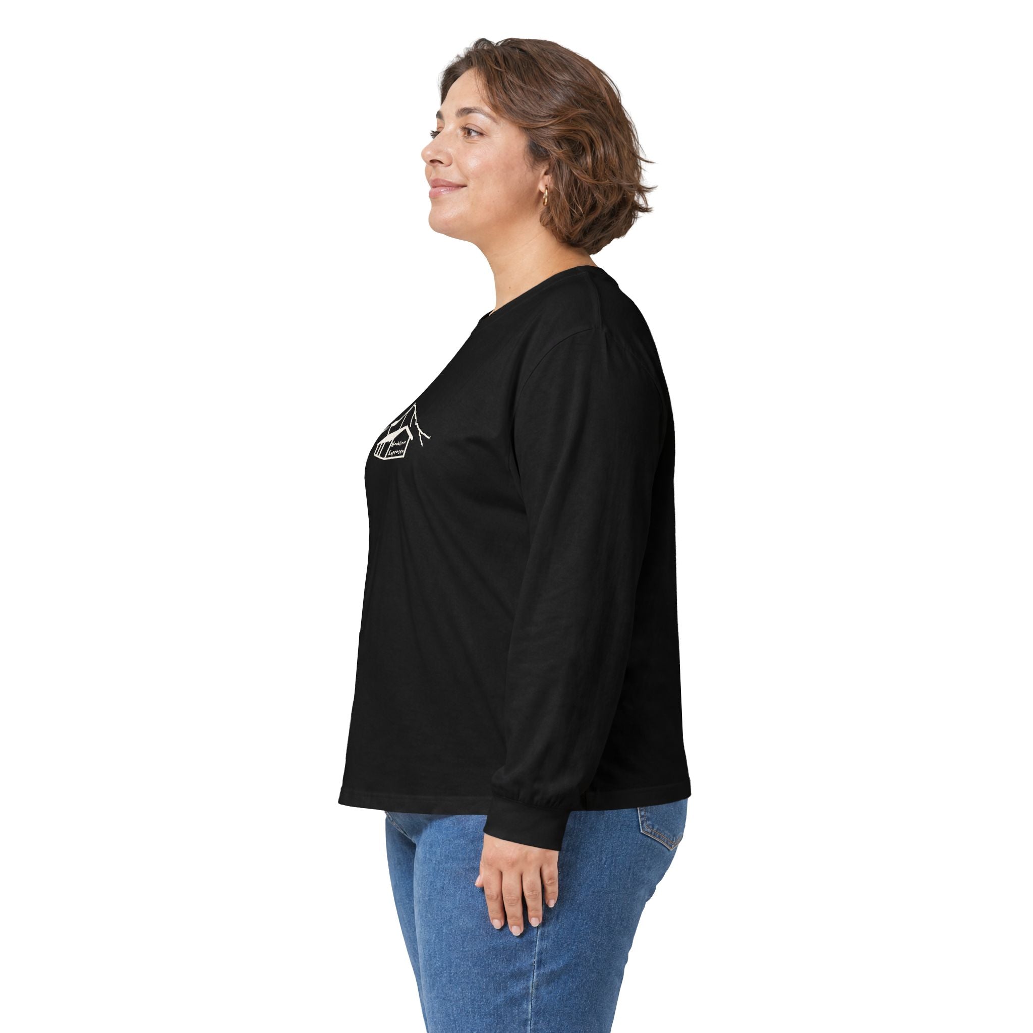 Hookline Espresso — Long Sleeve Tee