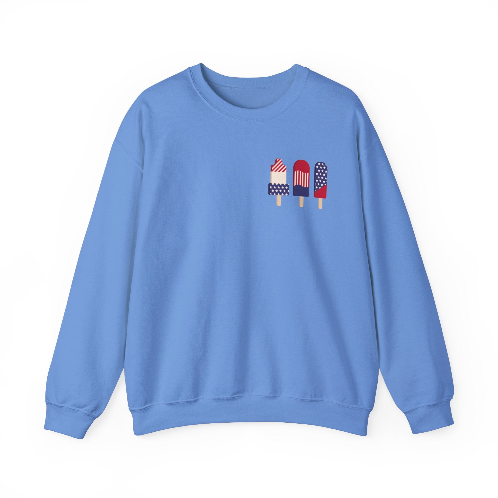 Patriotic Popsicles Crewneck Sweatshirt