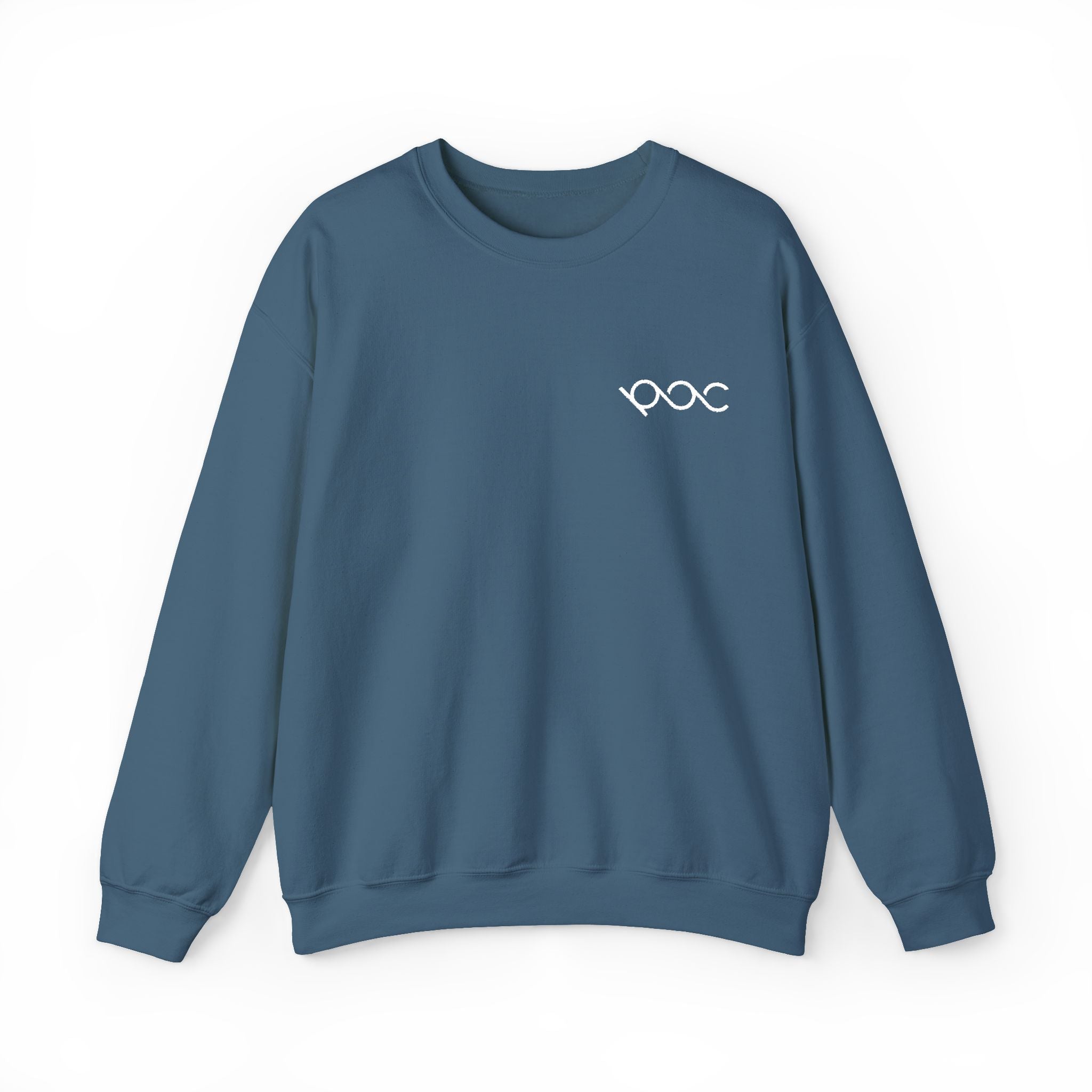 PAC White Embroidered Sweatshirt