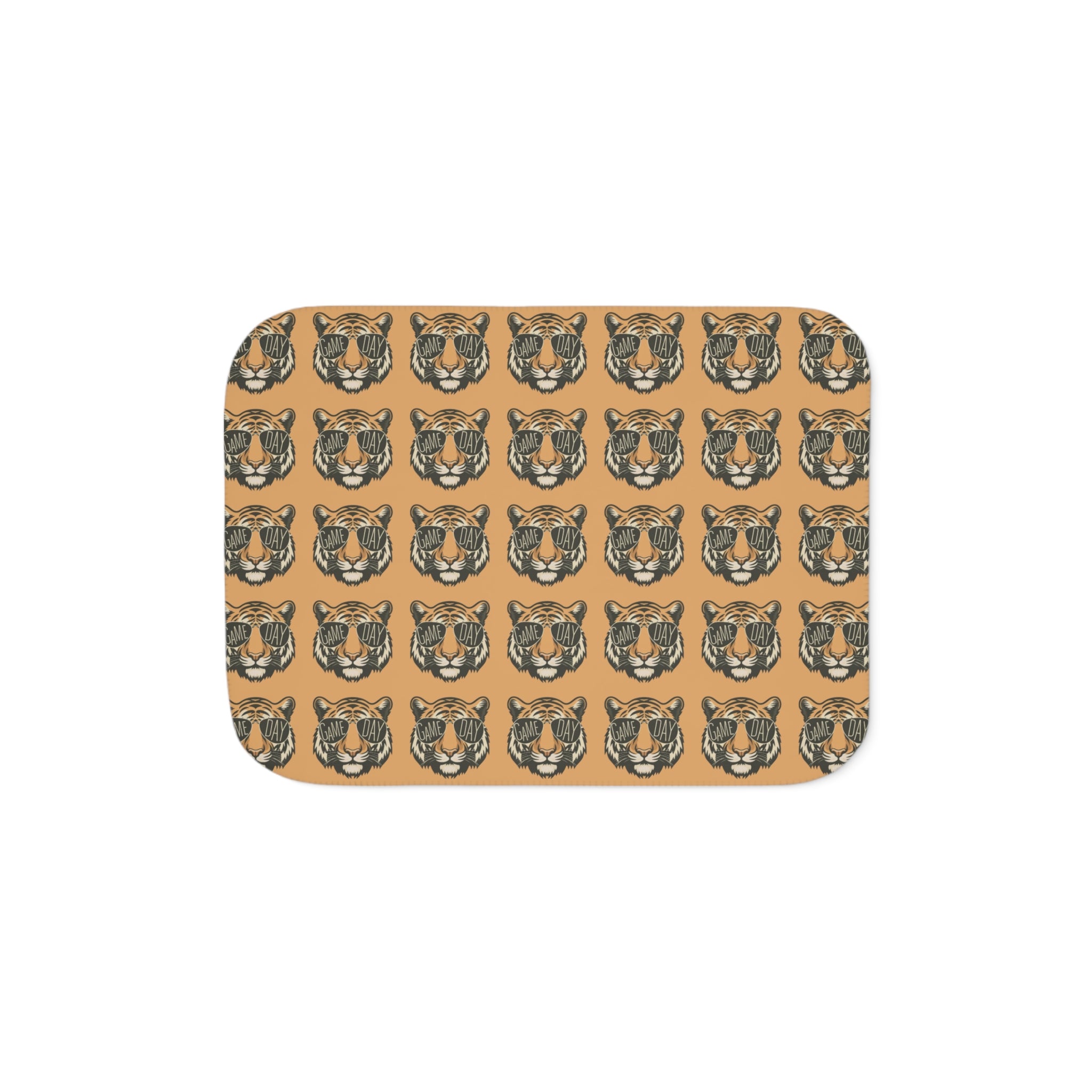 Sherpa Blanket — Tigers Cozy Throw