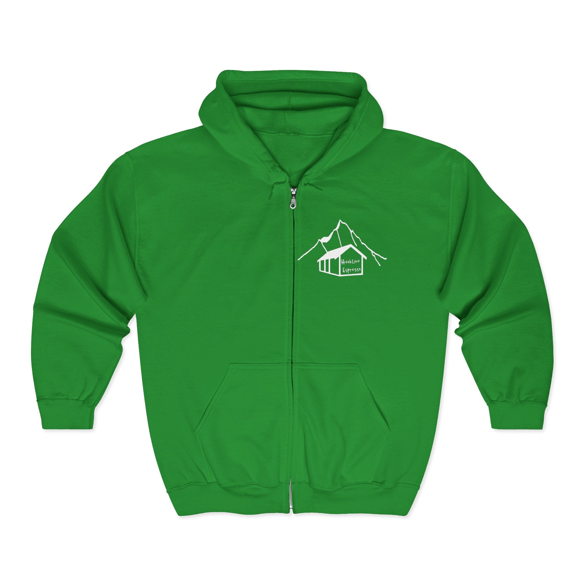 Hookline Espresso Classic Logo Zipup