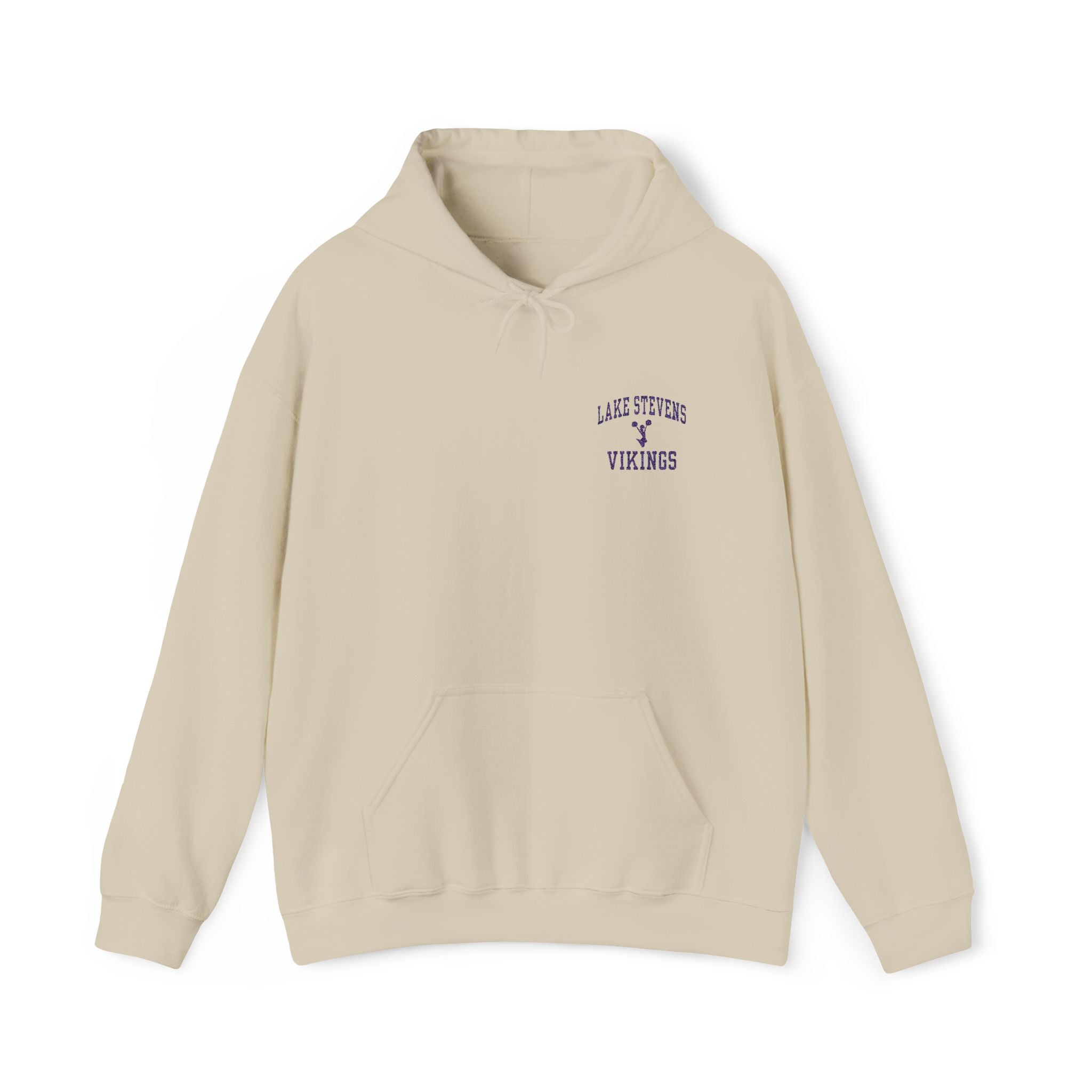 Lake Stevens Vikings Hoodie - Small Chest Logo Cozy Pullover