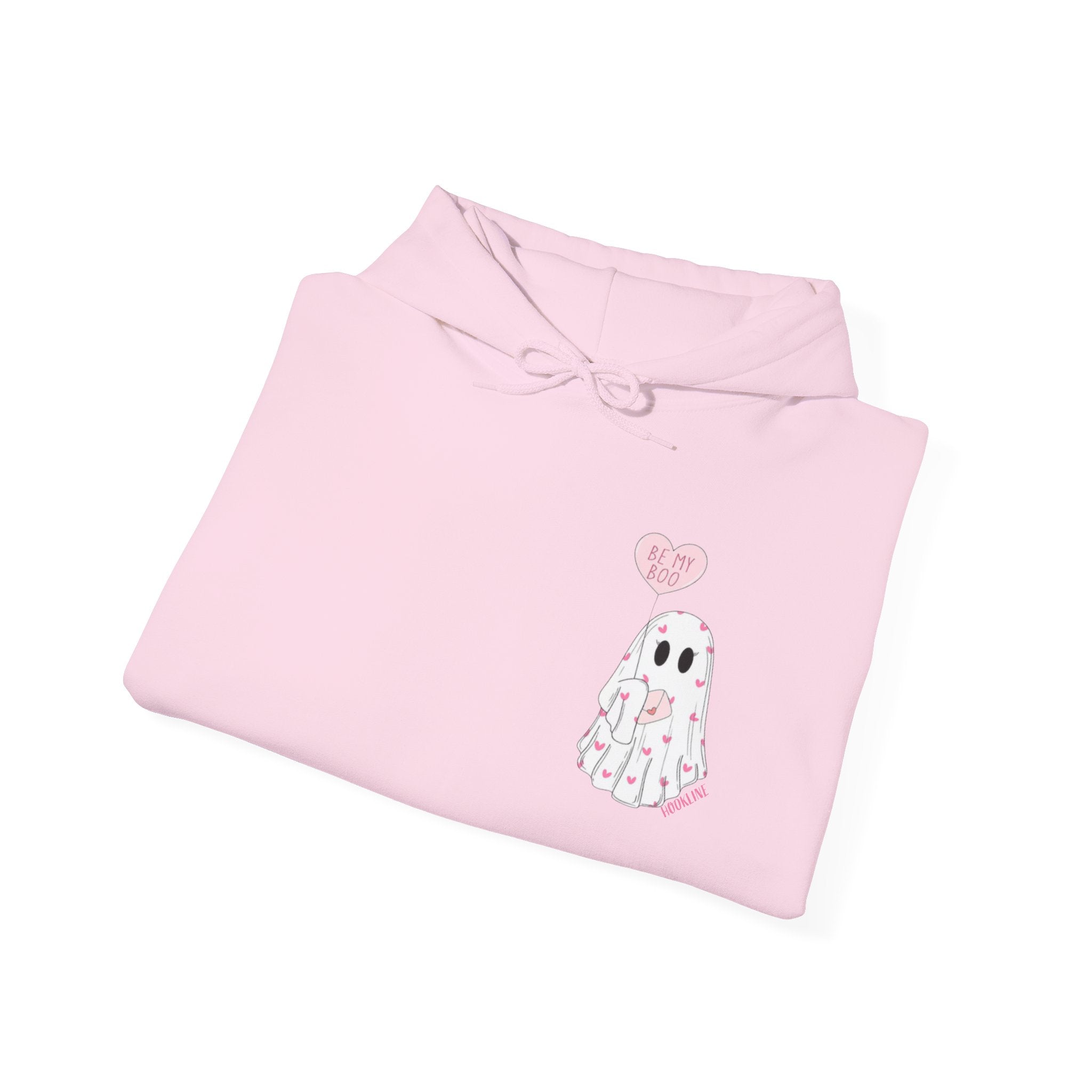 Cute Pink Hookline Ghost Hoodie