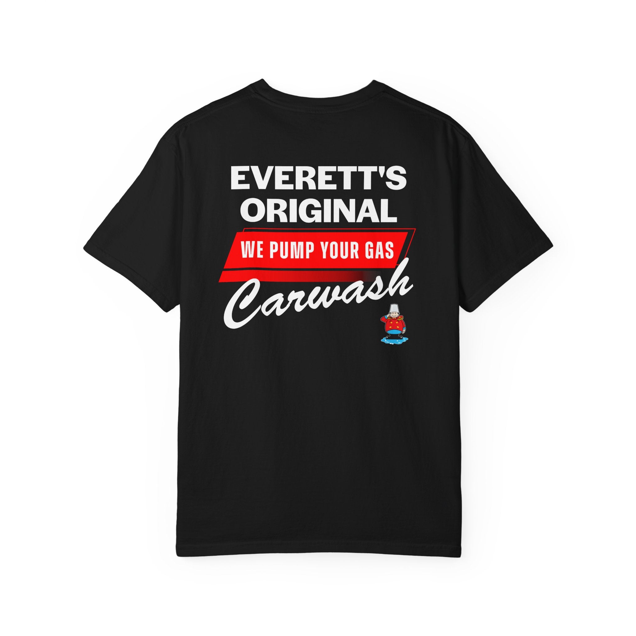 Carwash T-Shirt — Everett's Original "We Pump Your Gas" Retro Logo