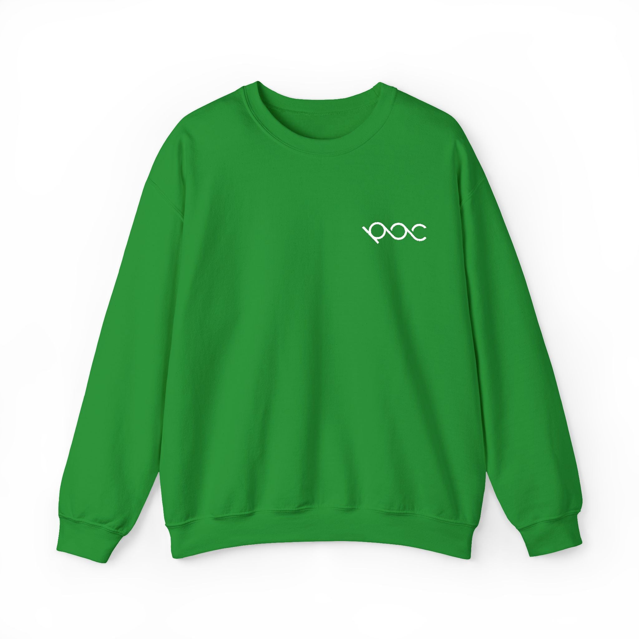 PAC White Embroidered Sweatshirt