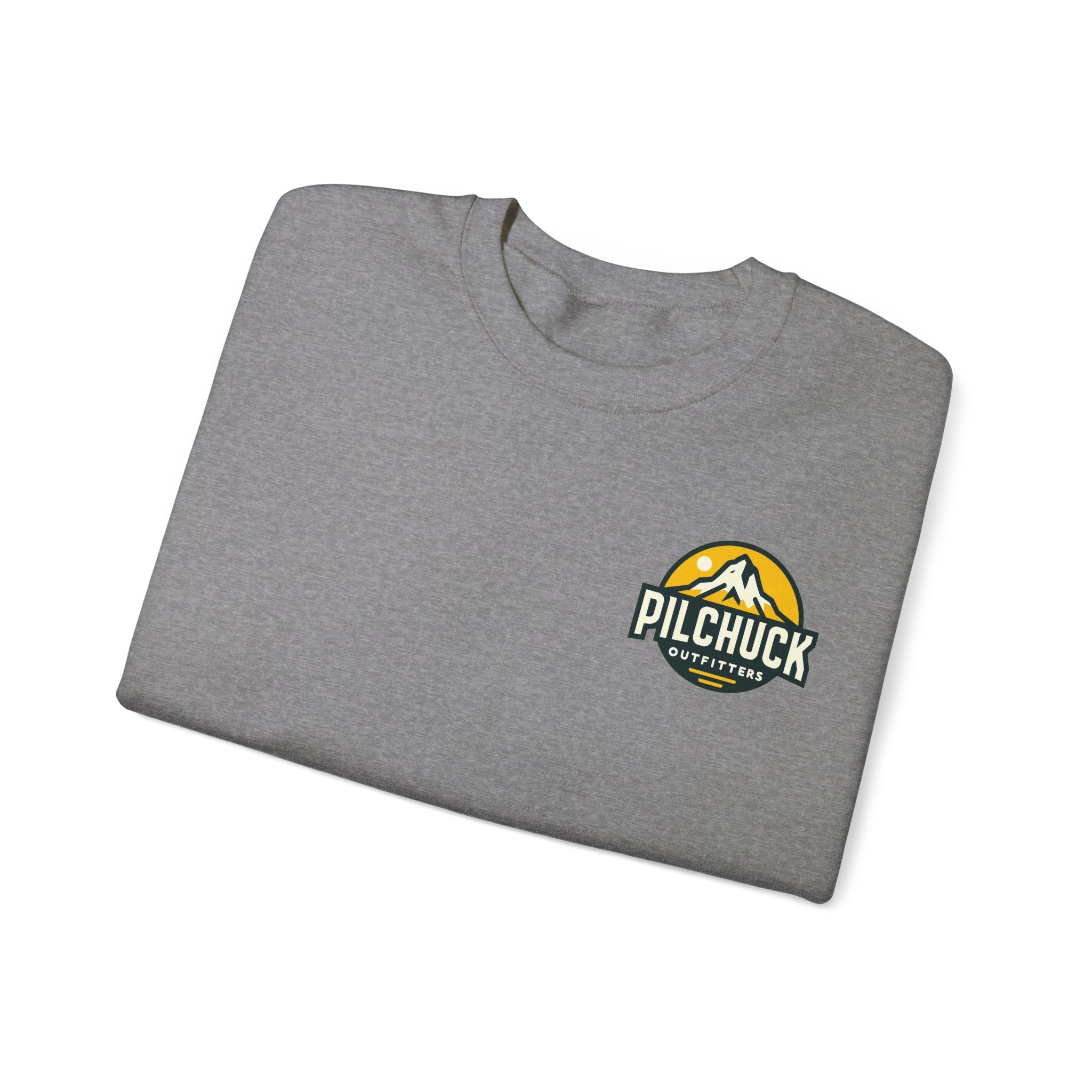 Classic Logo Pilchuck Outfitters Unisex Heavy Blend Crewneck Sweatshirt