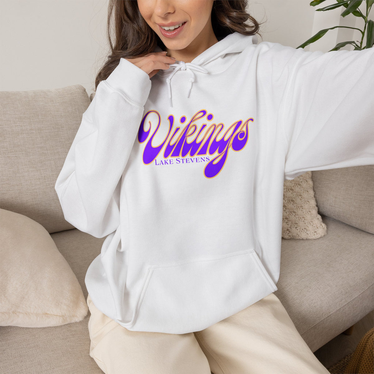Vikings Vintage Hoodie