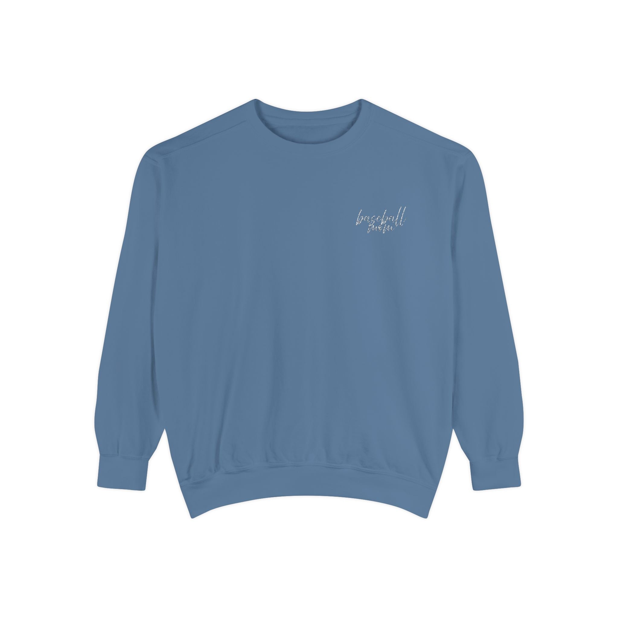 Baseball Mom Embroidered Sweatshirt