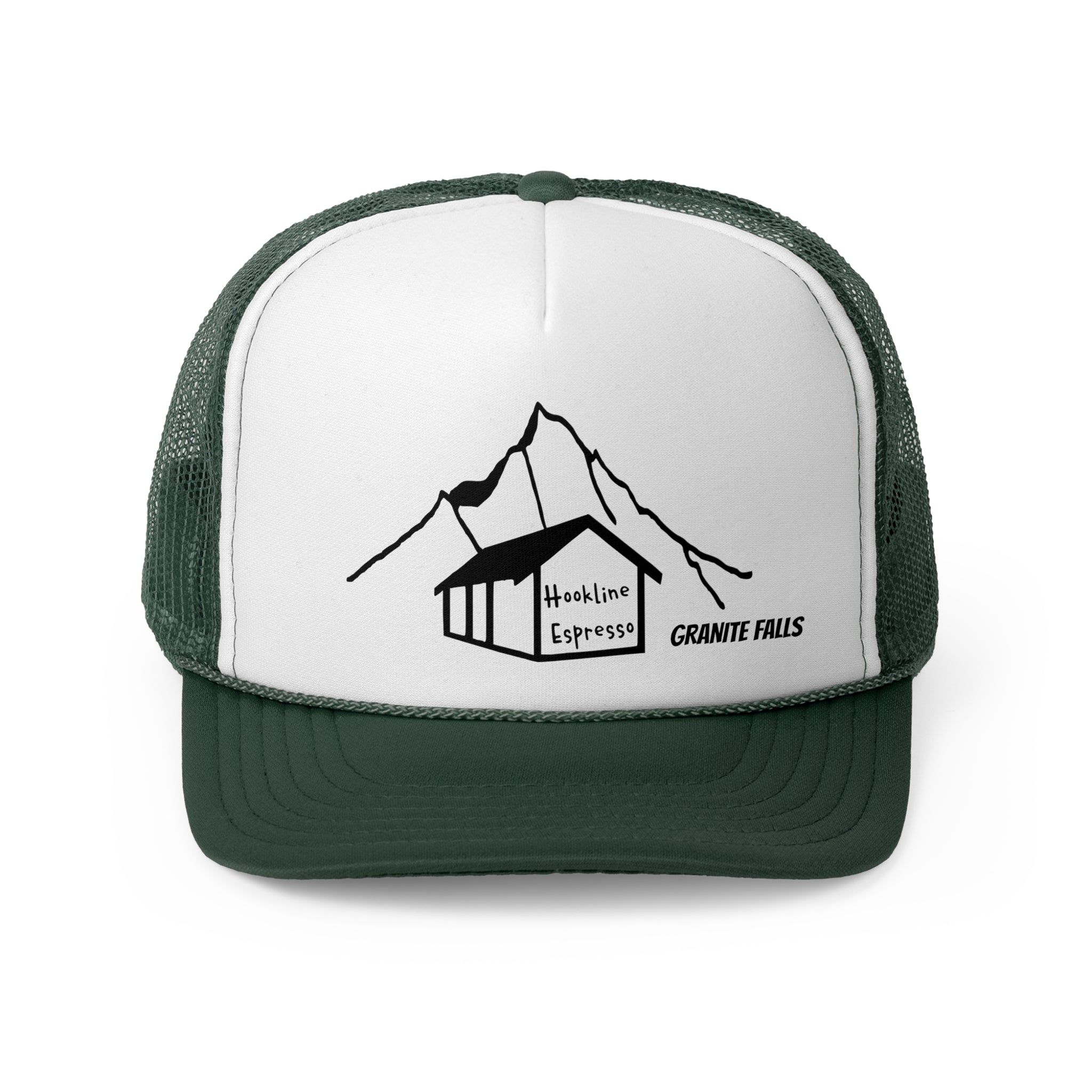 Hookline Espresso Trucker Caps