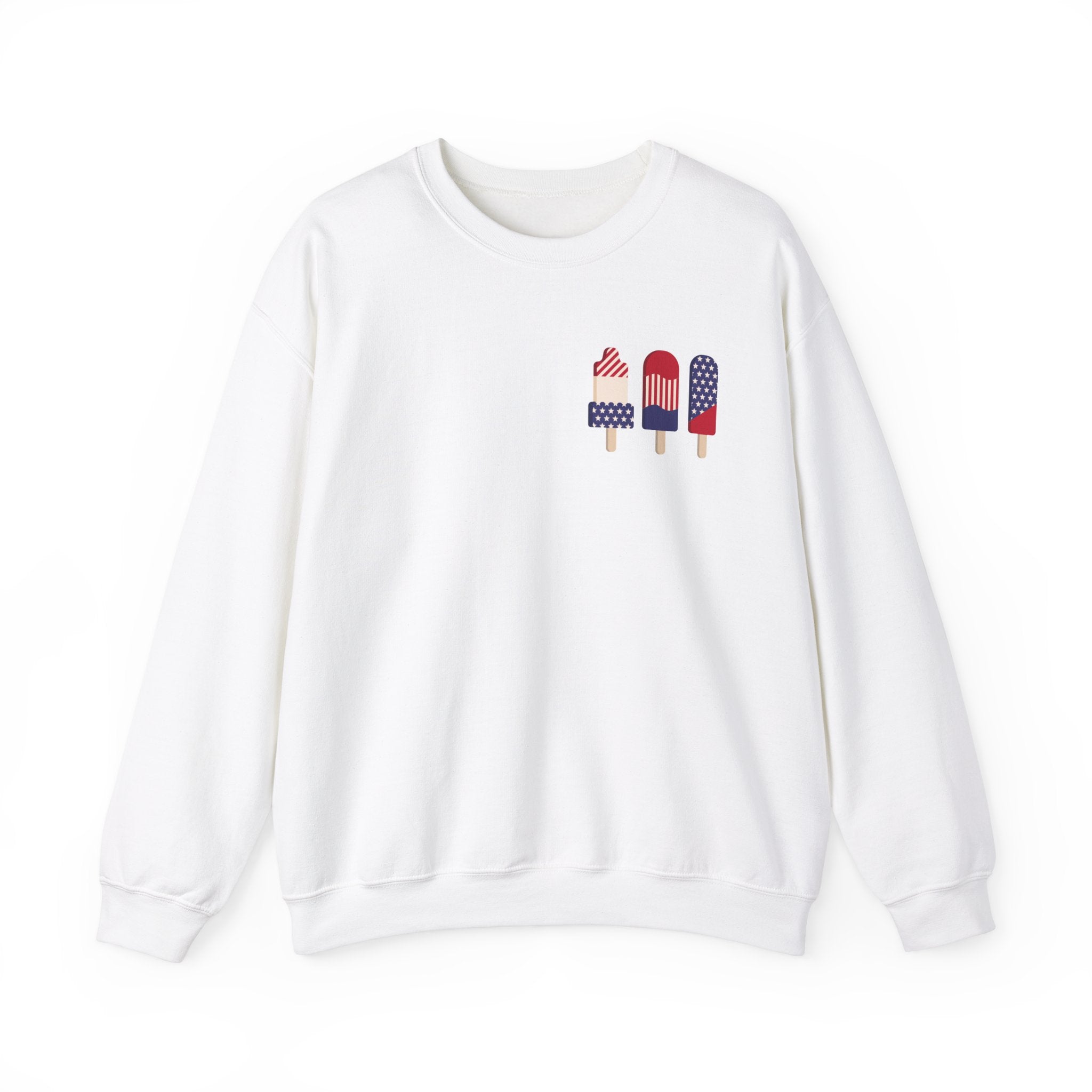 Patriotic Popsicles Crewneck Sweatshirt