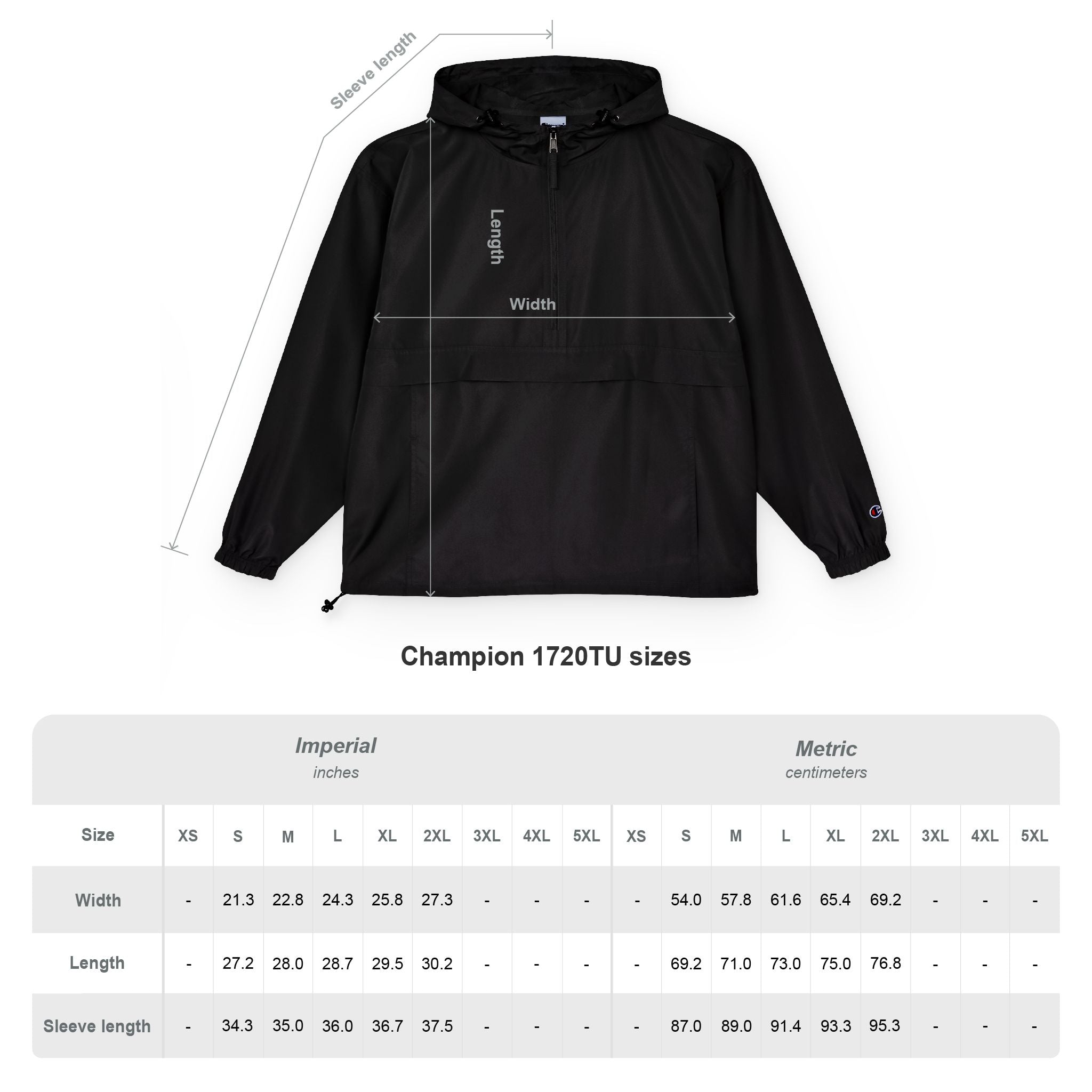 Packable Anorak Jacket — Lake Stevens Viking