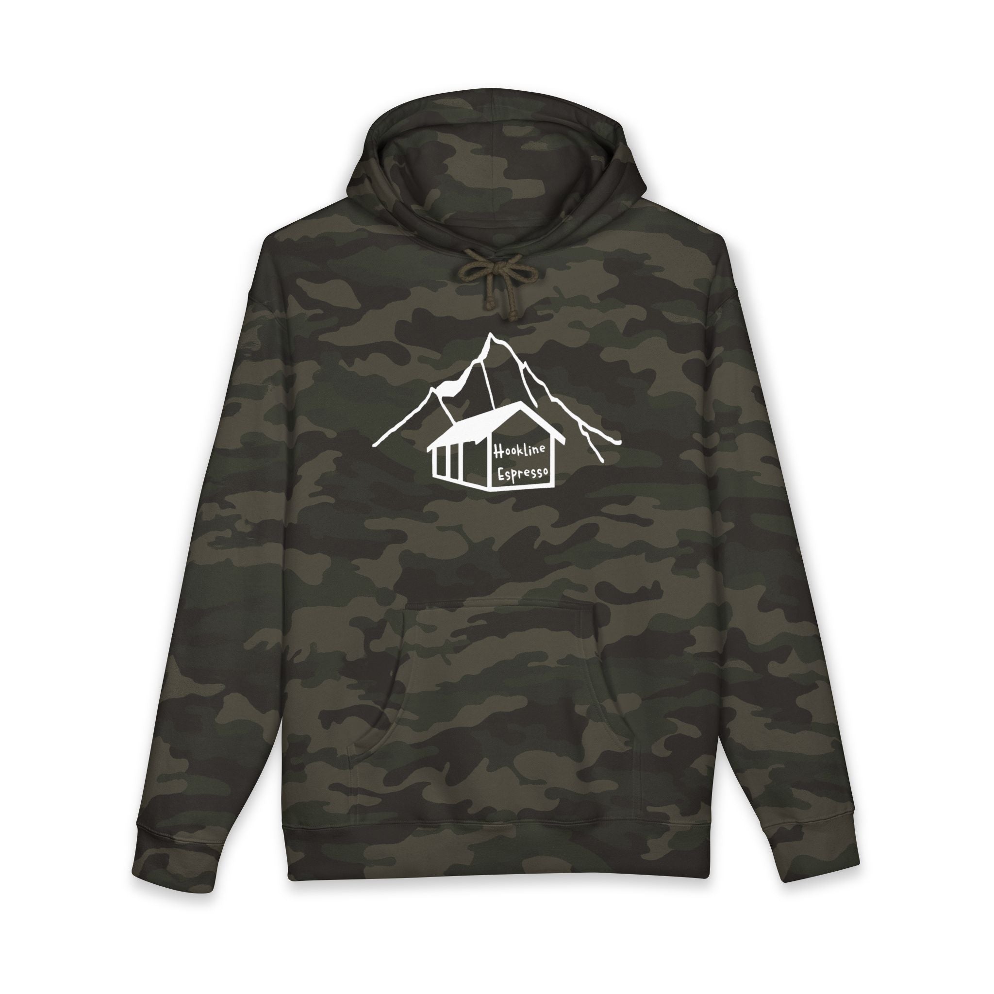 Hookline House Camo Hoodie