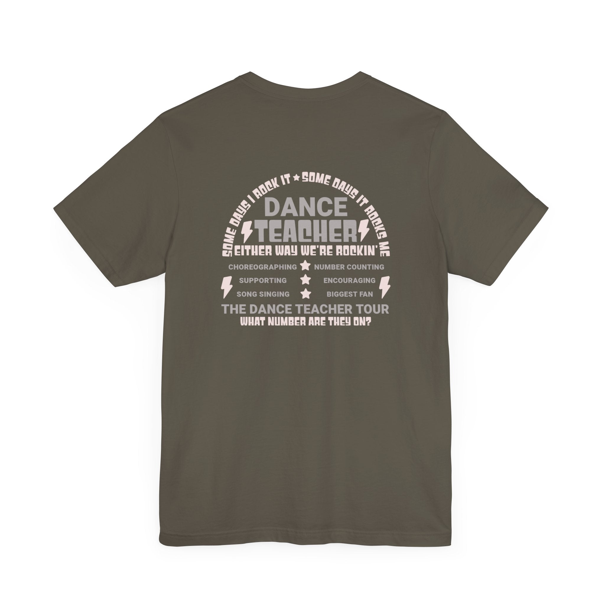 Rock Tour Dance Teacher Tee