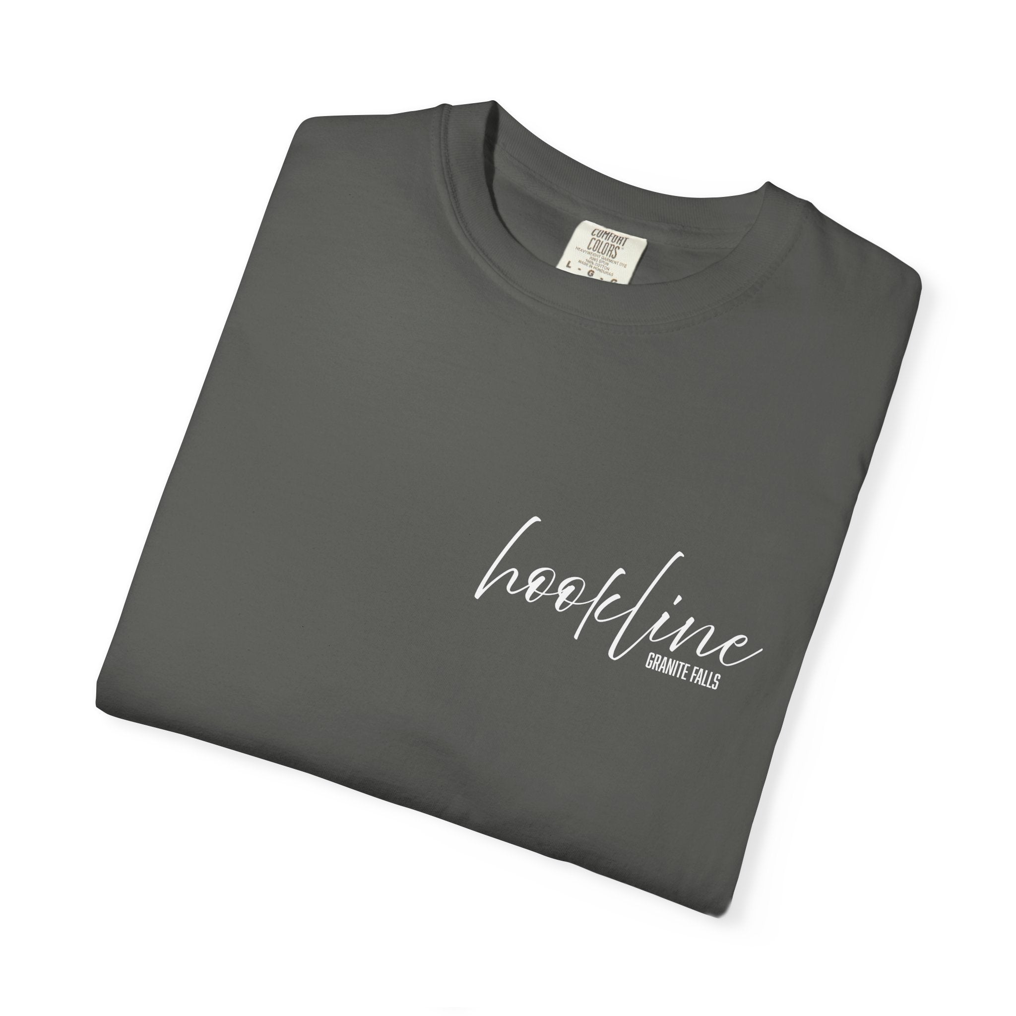Hookline White Font T-shirt