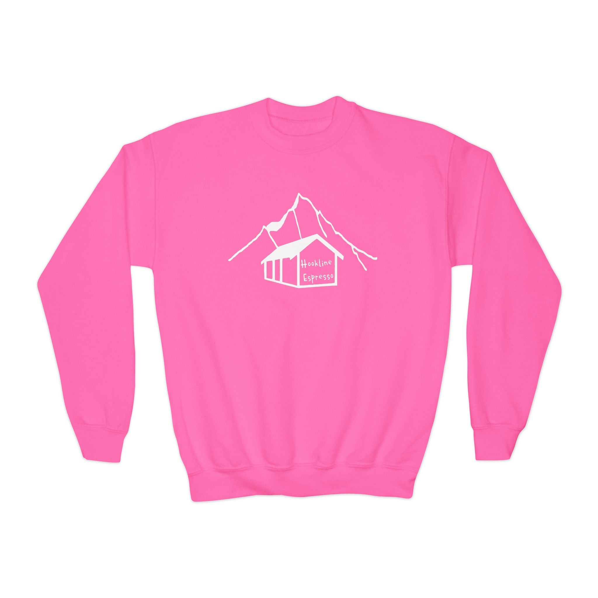 Hookline Classic Youth Crewneck Sweatshirt