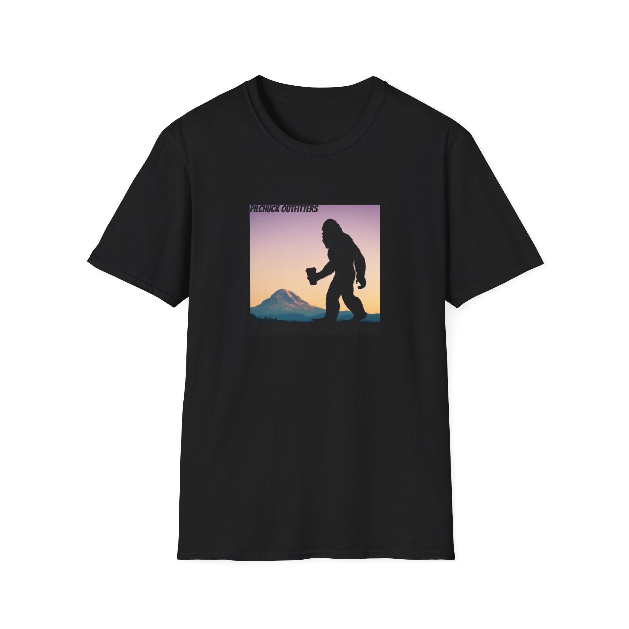 Sunset BigFoot Cup of Joe Softstyle T-Shirt
