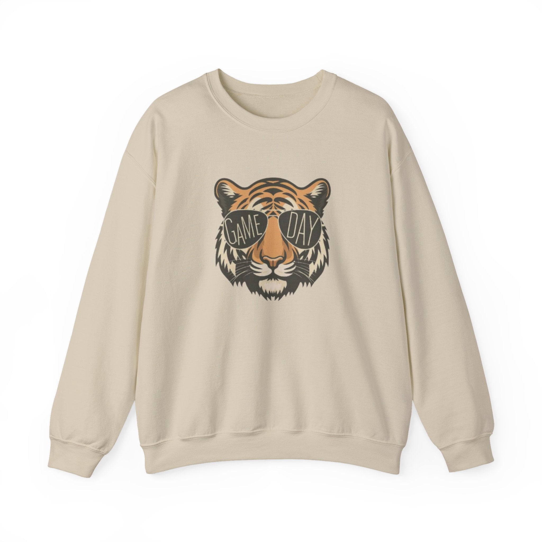 Cute Tiger Game Day Crewneck Sweatshirt