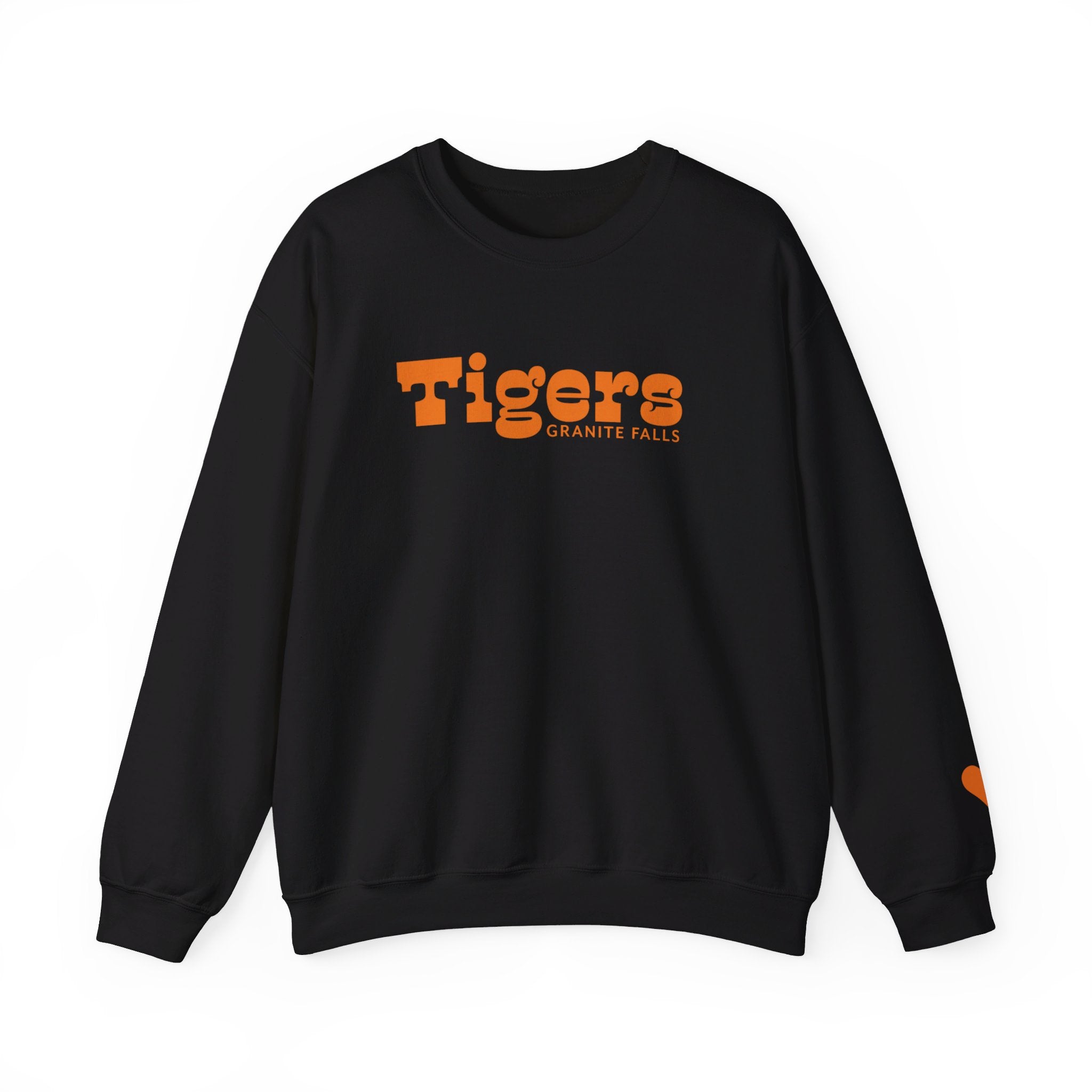 Granite Falls Tigers with Heart Sweatshirt