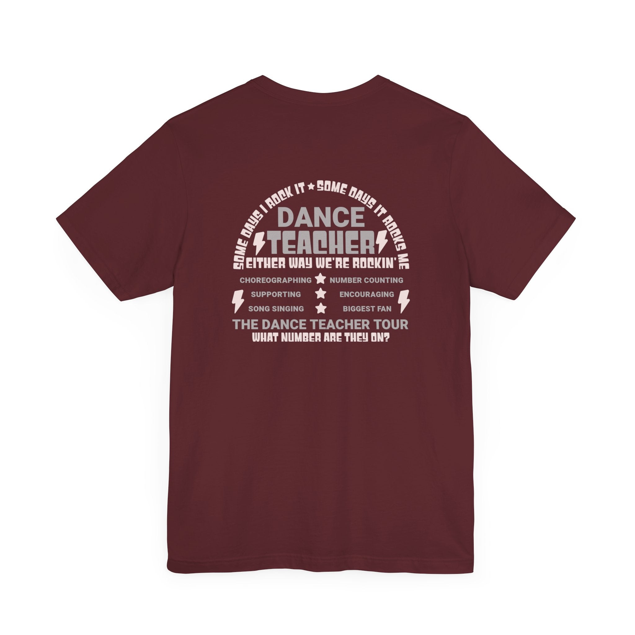 Rock Tour Dance Teacher Tee