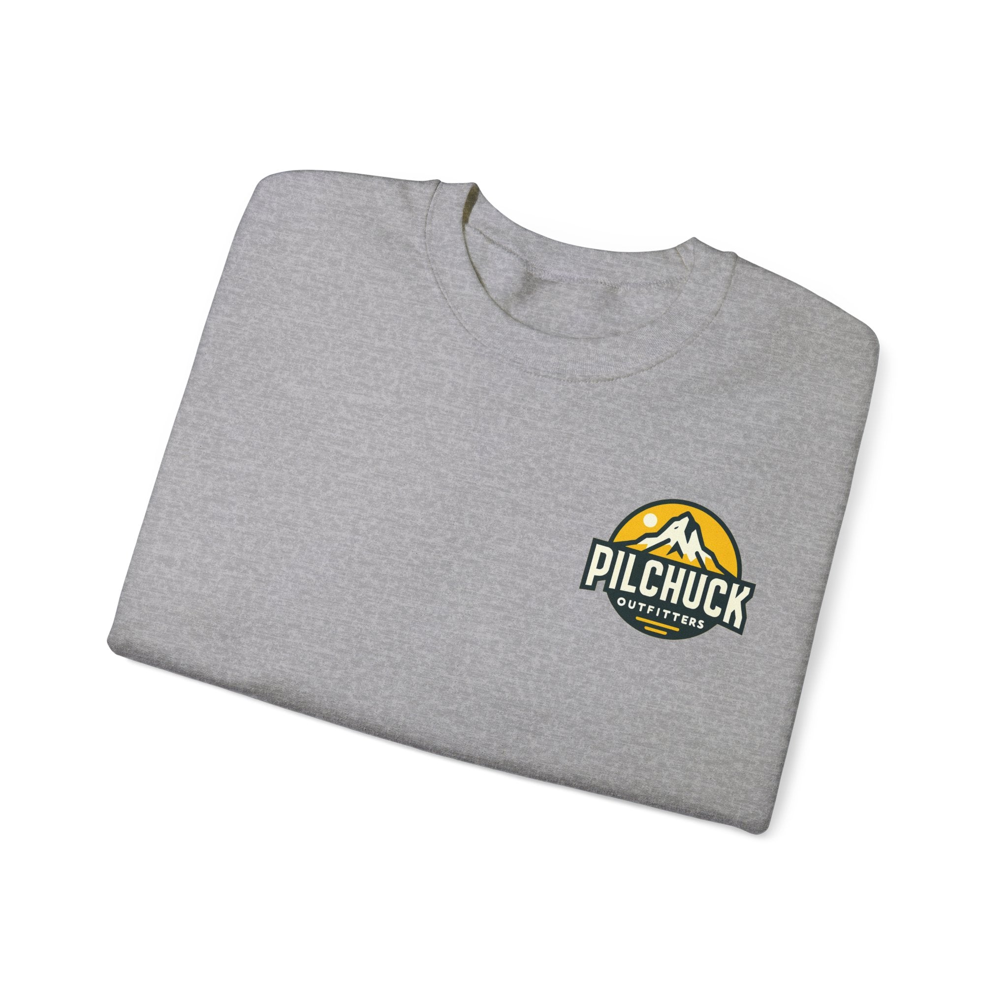 Classic Logo Pilchuck Outfitters Unisex Heavy Blend Crewneck Sweatshirt
