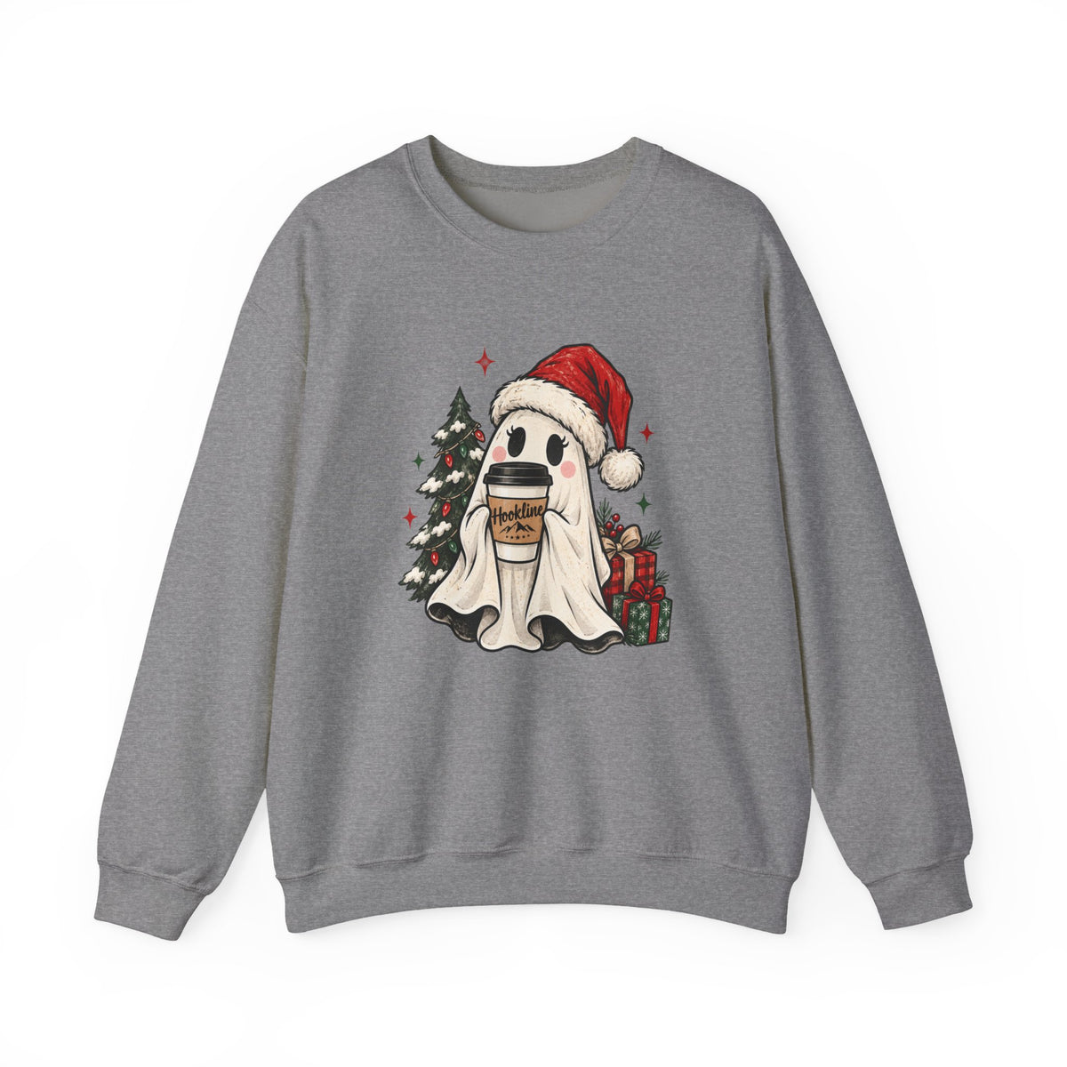 Santa Ghost Hookline Sweatshirt
