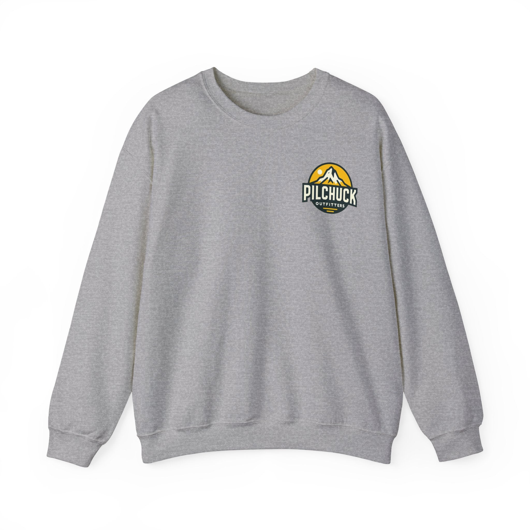 Classic Logo Pilchuck Outfitters Unisex Heavy Blend Crewneck Sweatshirt