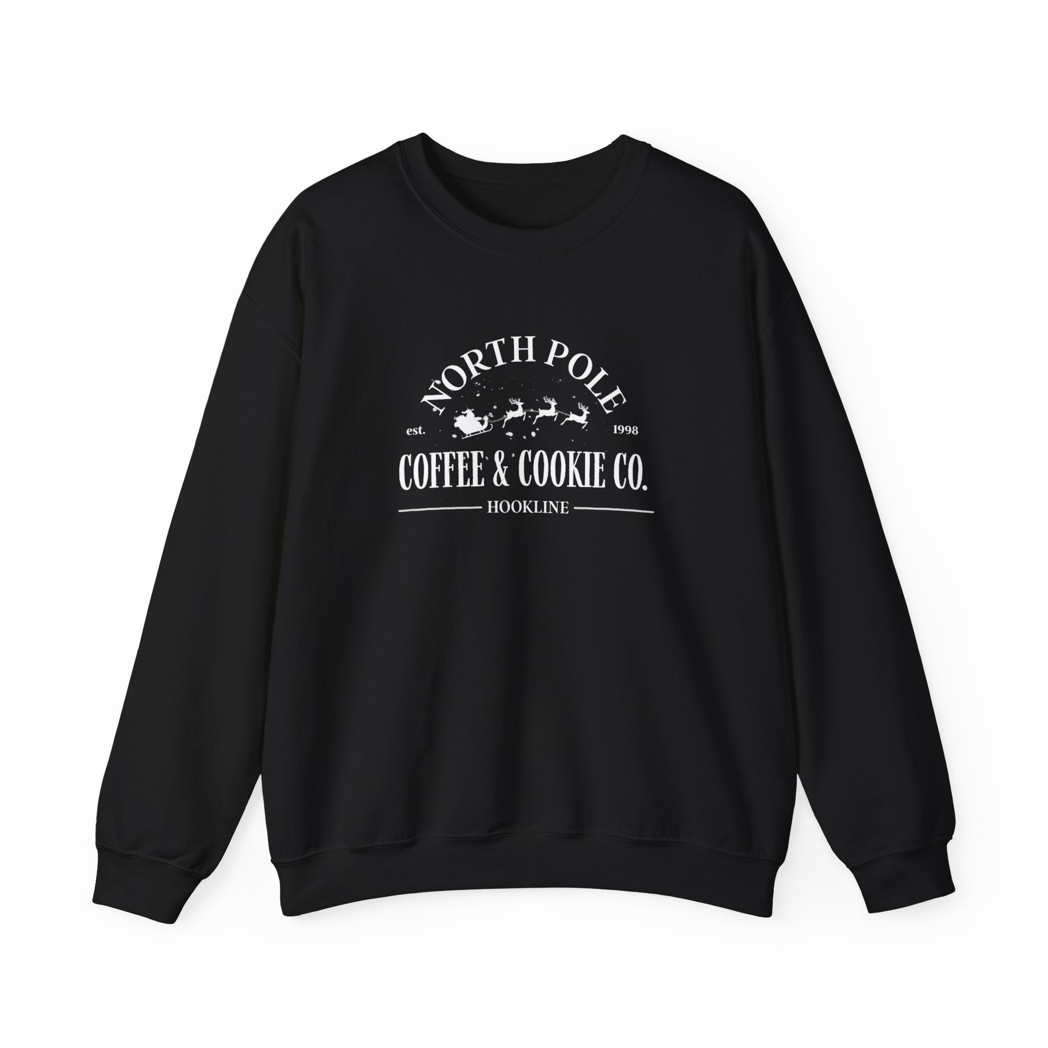 North Pole Coffee & Cookie Hookline Sweatshirt