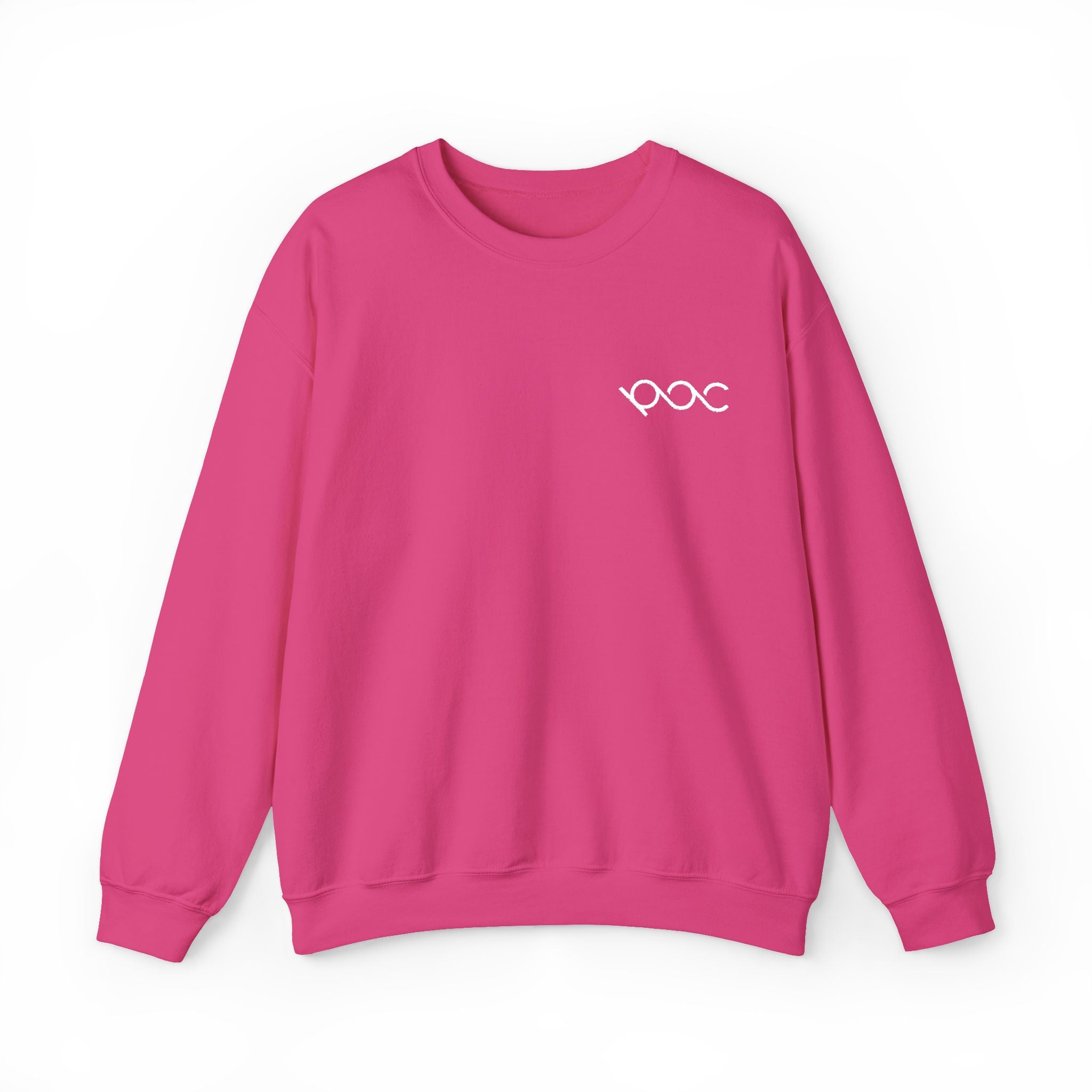 PAC White Embroidered Sweatshirt