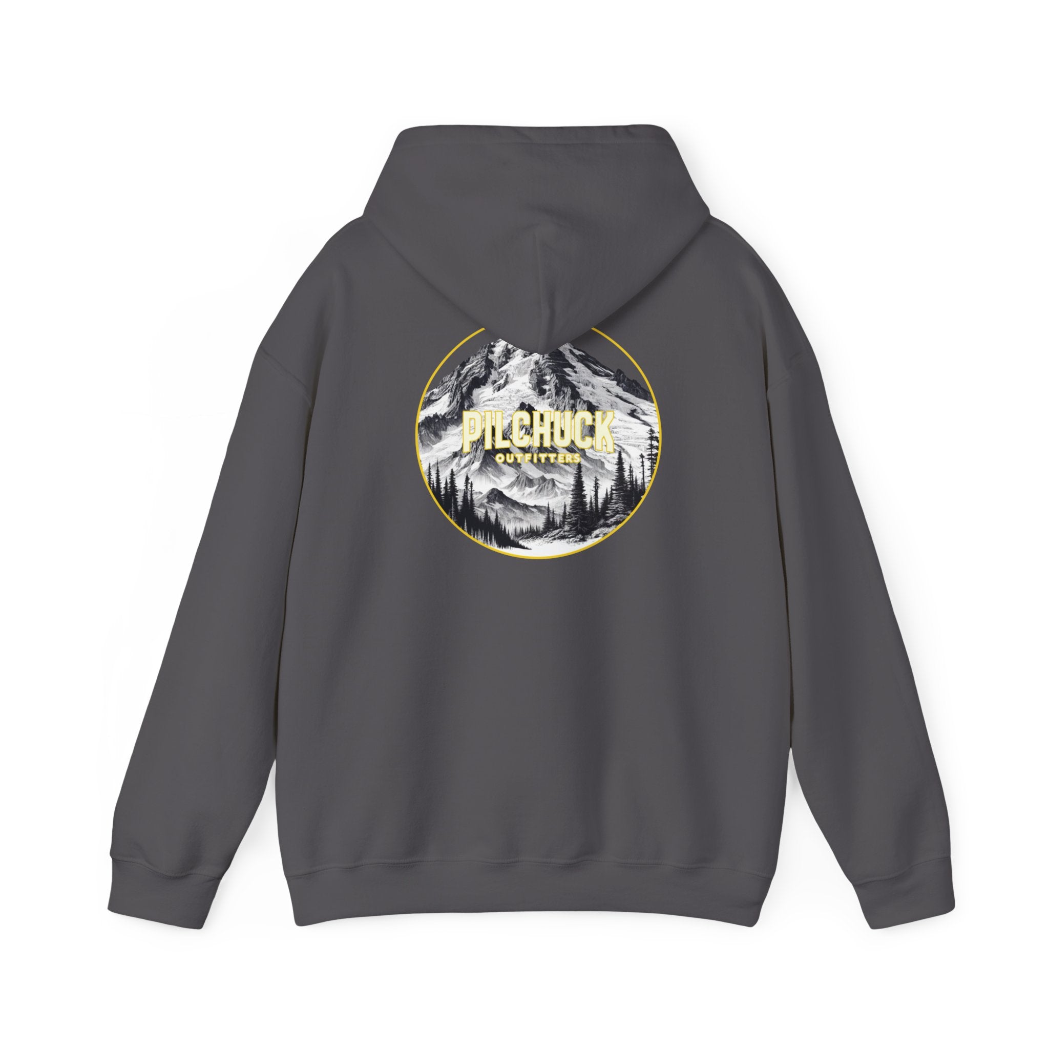 Mount Baker Circle Unisex Heavy Blend Hooded Sweatshirt