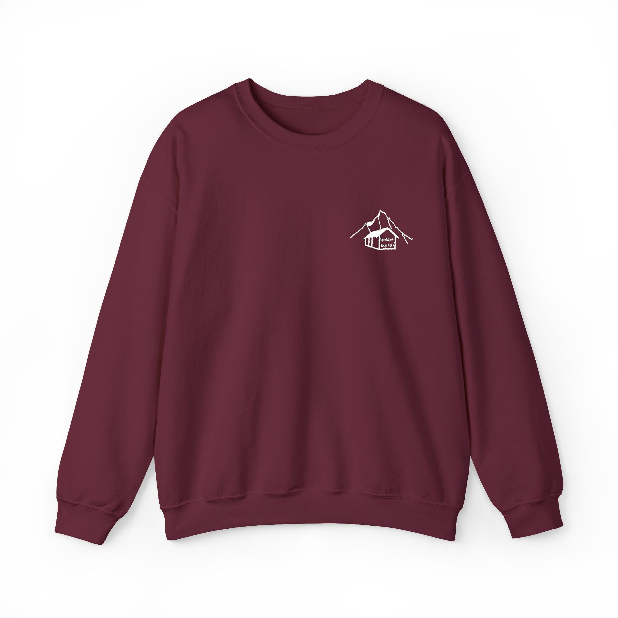 Hookline White Embroidered Sweatshirt