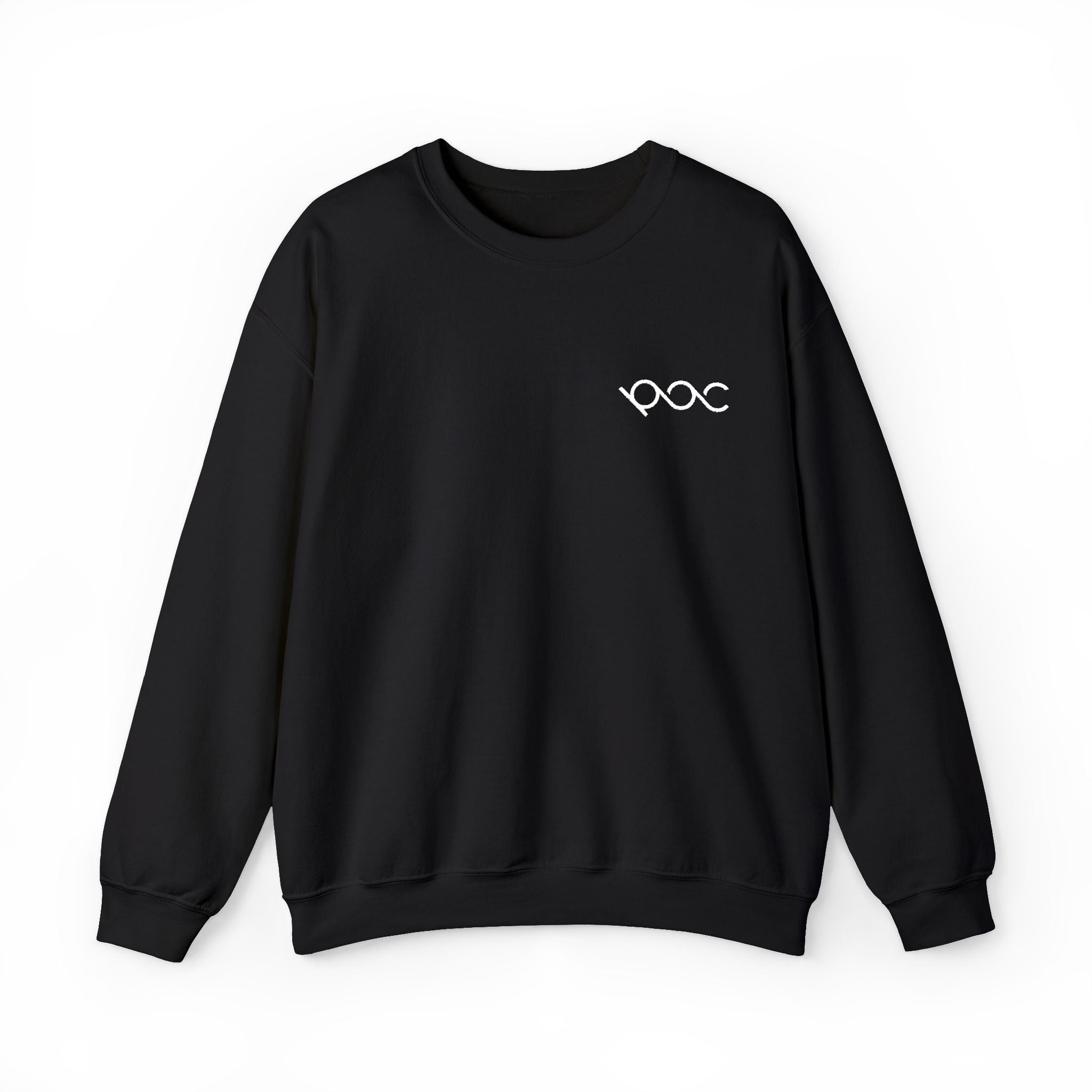 PAC White Embroidered Sweatshirt