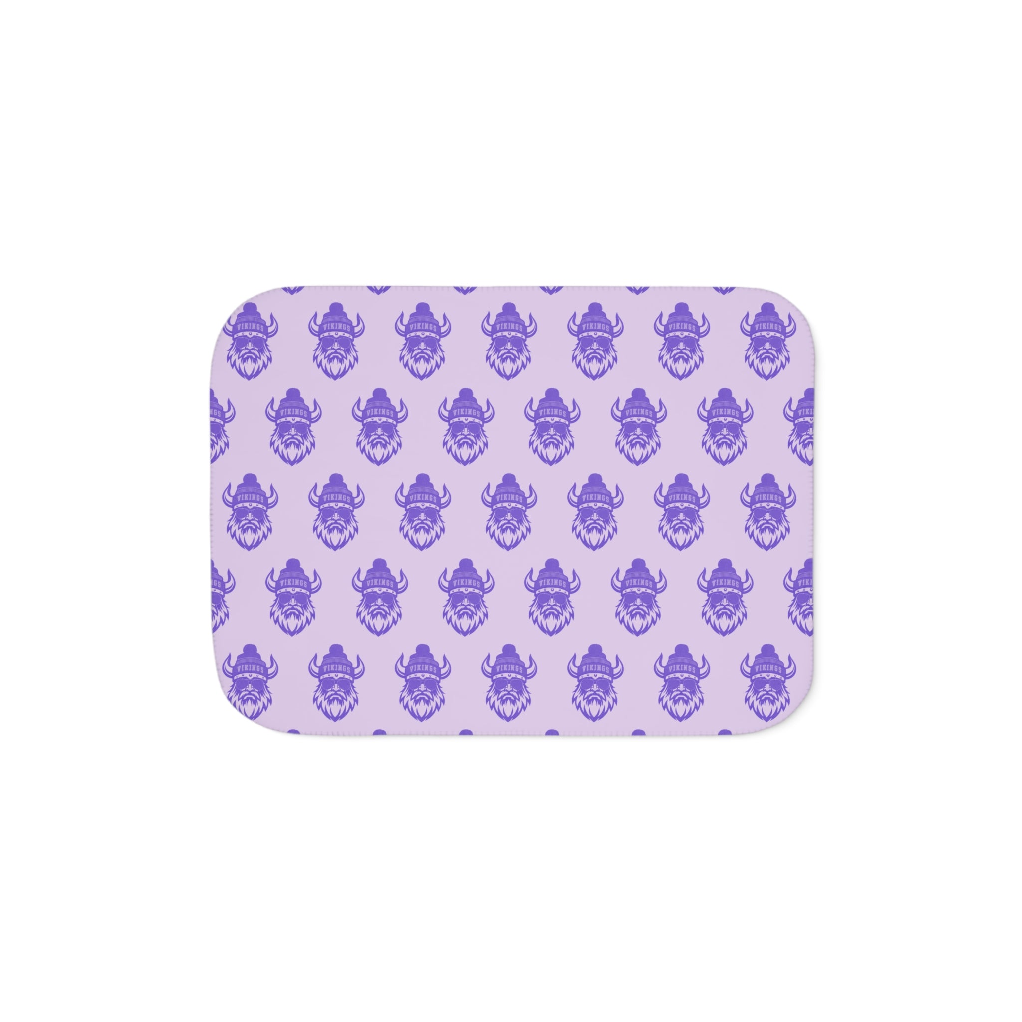 Sherpa Blanket — Purple Viking Cozy Throw