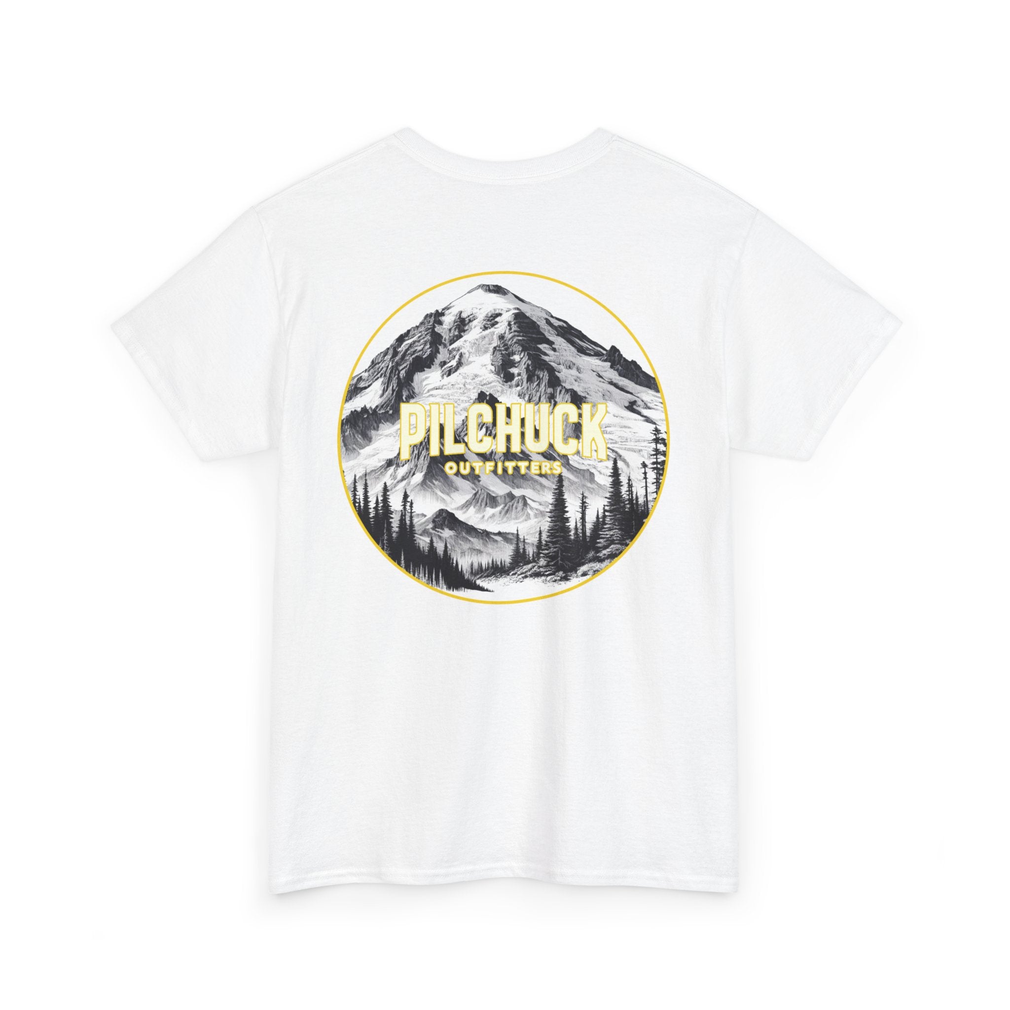 Mount Baker Circle Unisex Heavy Cotton Tee