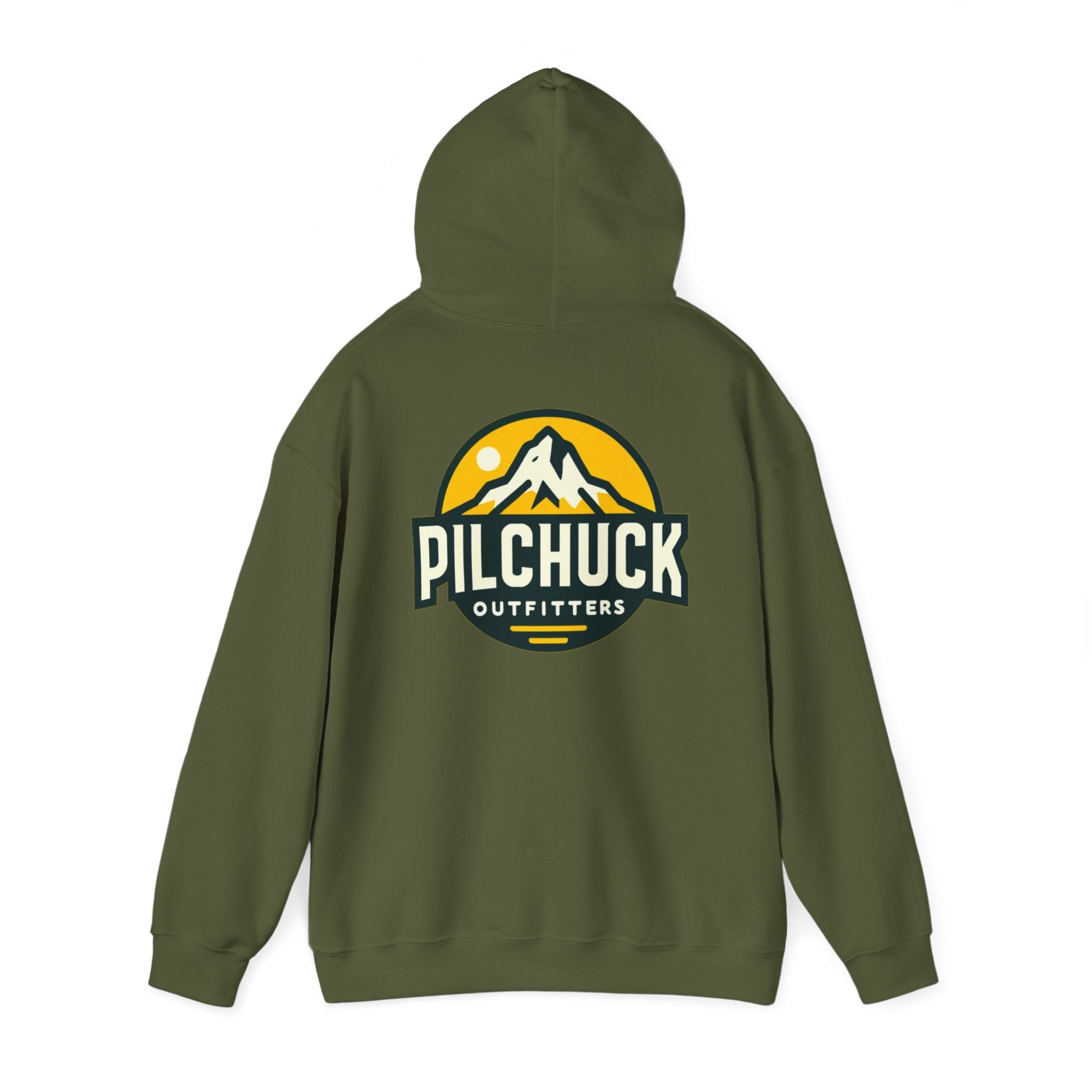 Classic Logo Pilchuck Outfitters Unisex Heavy Blend Hooded Sweatshirt