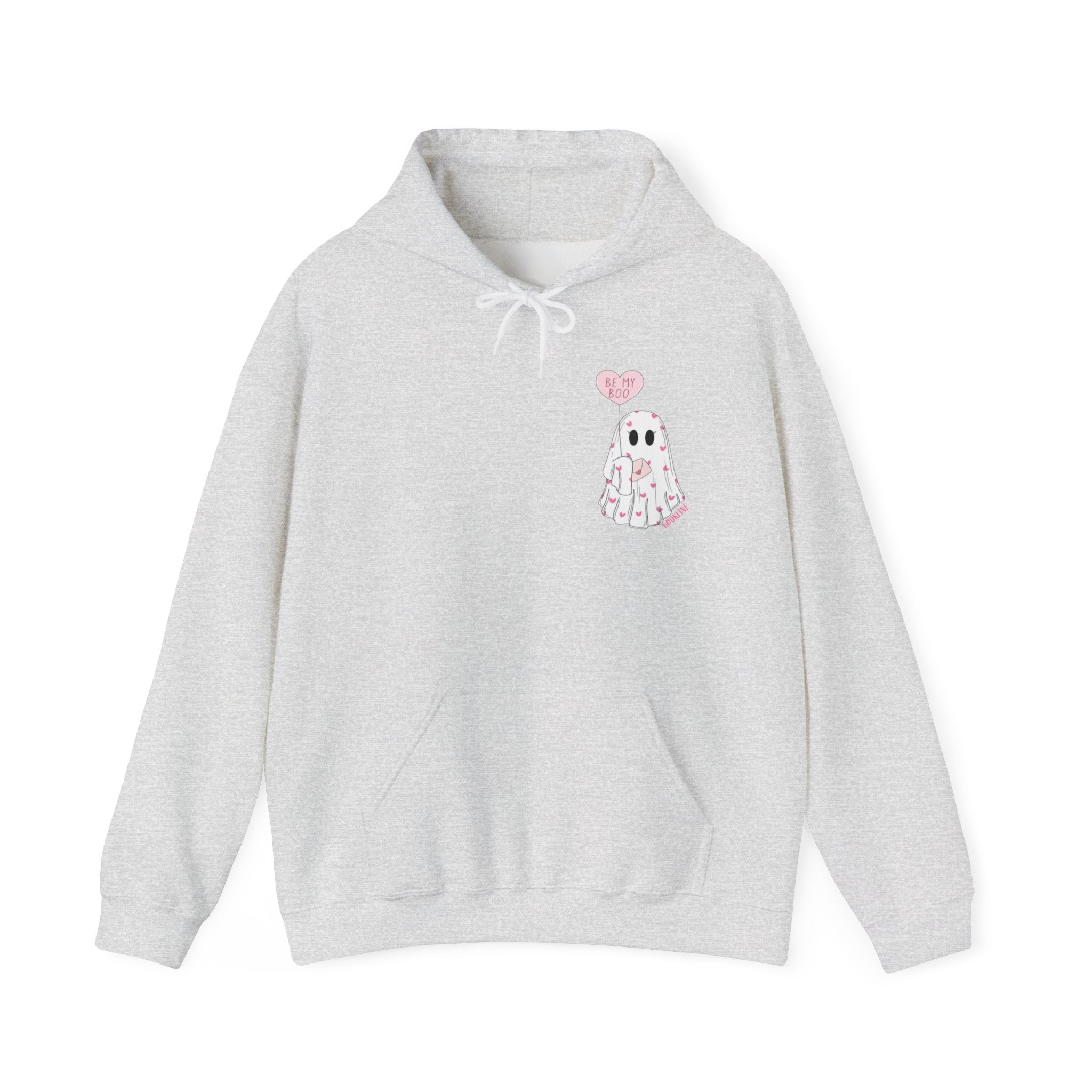 Cute Pink Hookline Ghost Hoodie