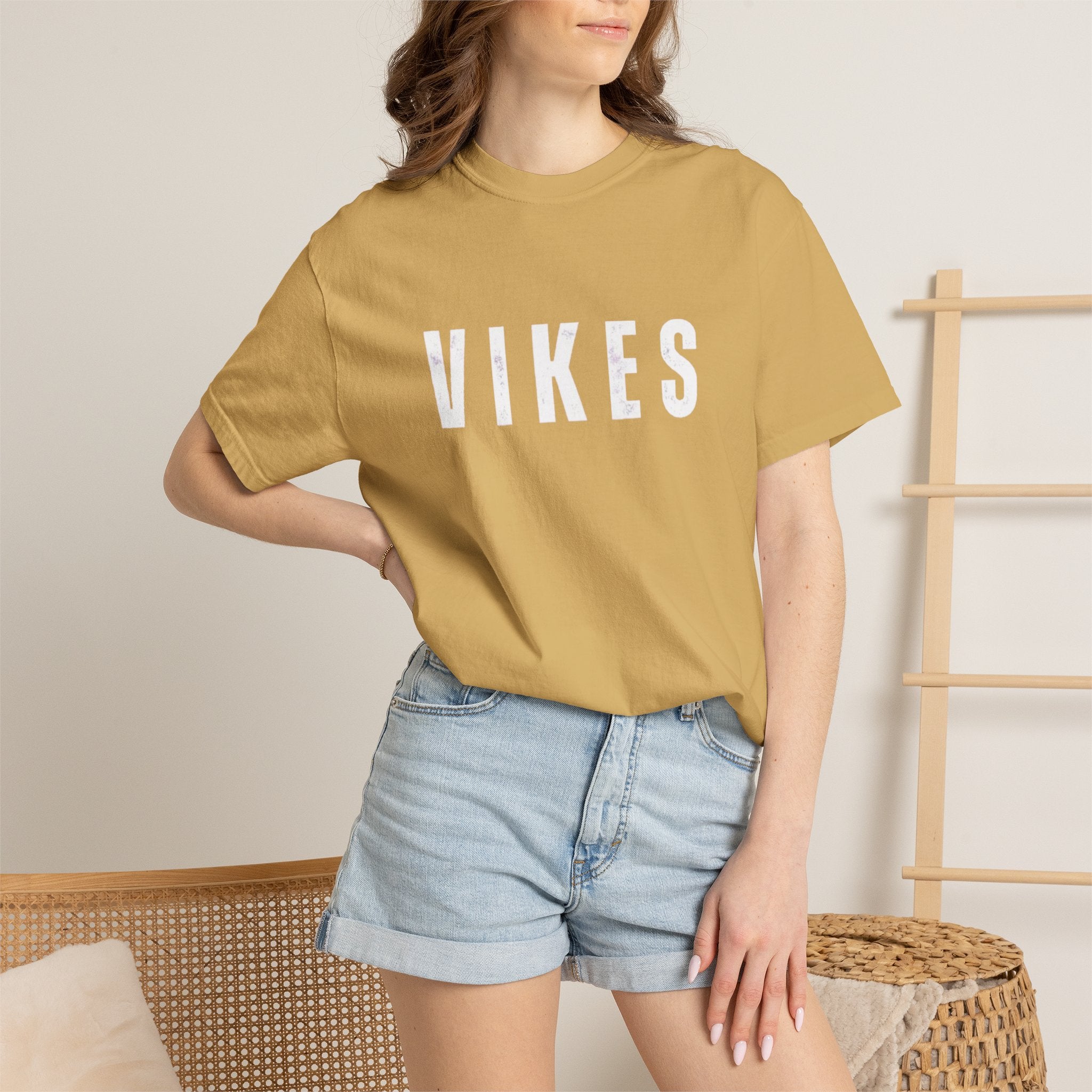 VIKES Classic Logo T-Shirt — Minimalist Team Tee