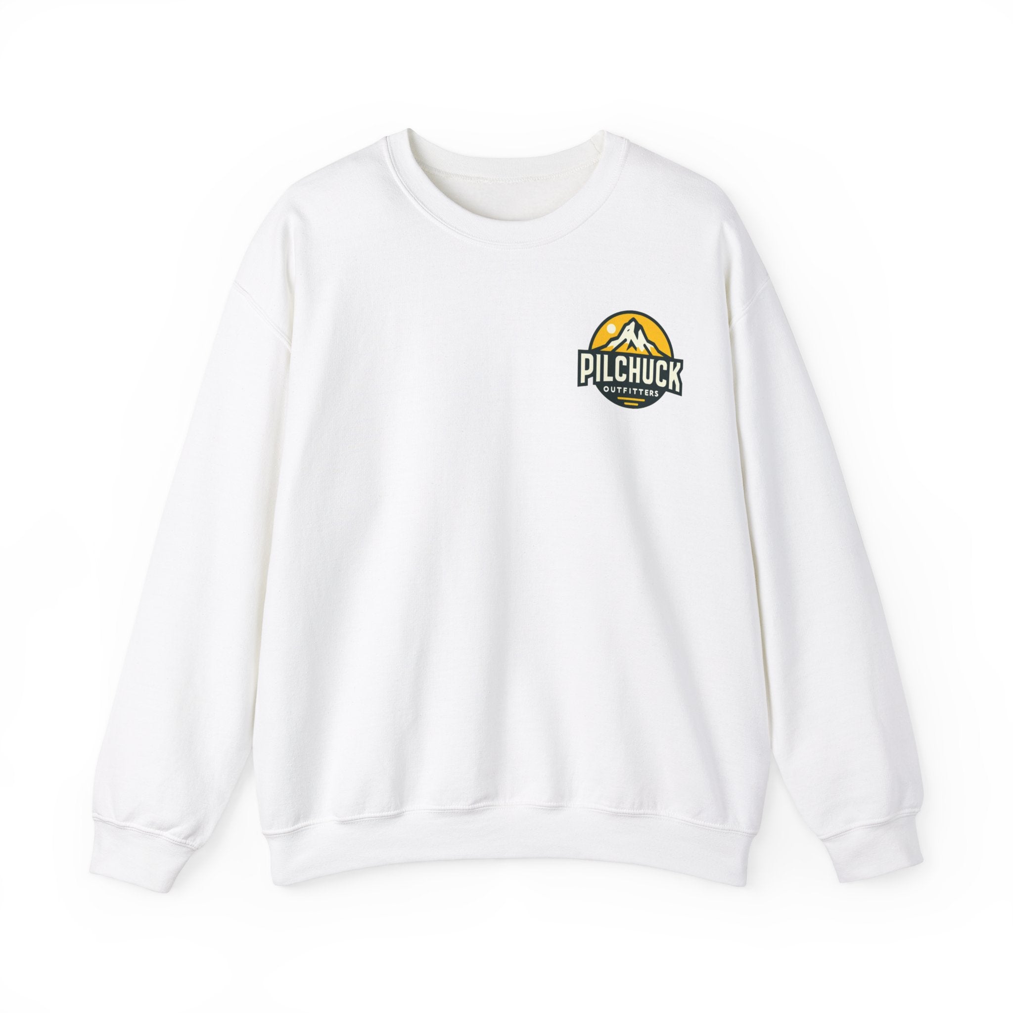 Classic Logo Pilchuck Outfitters Unisex Heavy Blend Crewneck Sweatshirt