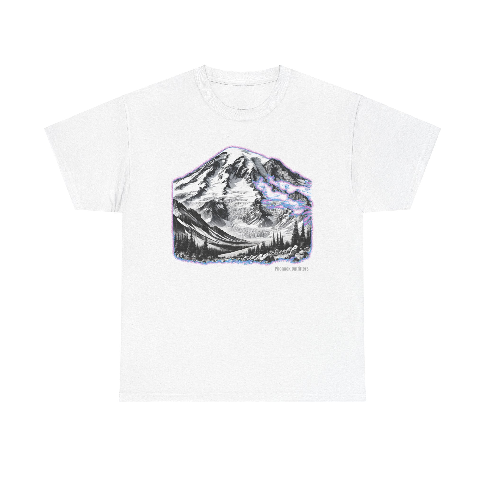 Mount Rainer Neon Unisex Heavy Cotton Tee