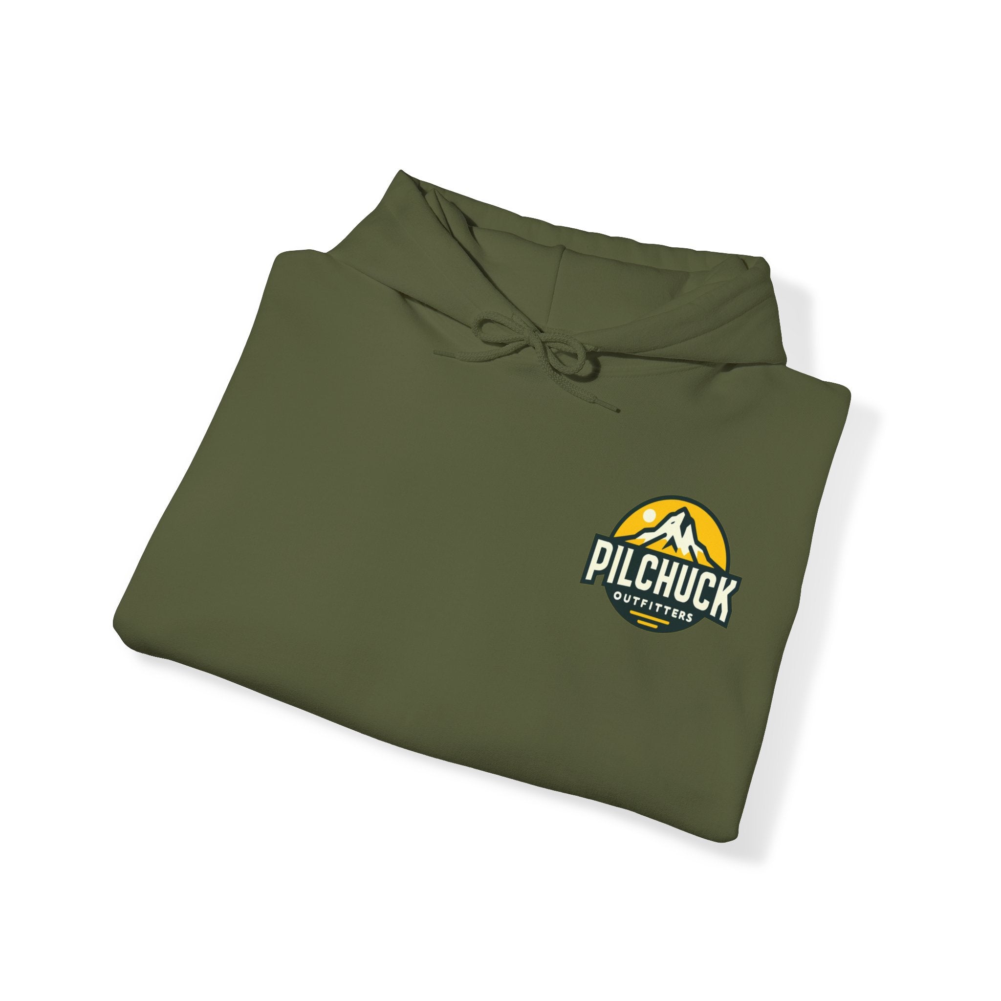 Classic Logo Pilchuck Outfitters Unisex Heavy Blend Hooded Sweatshirt