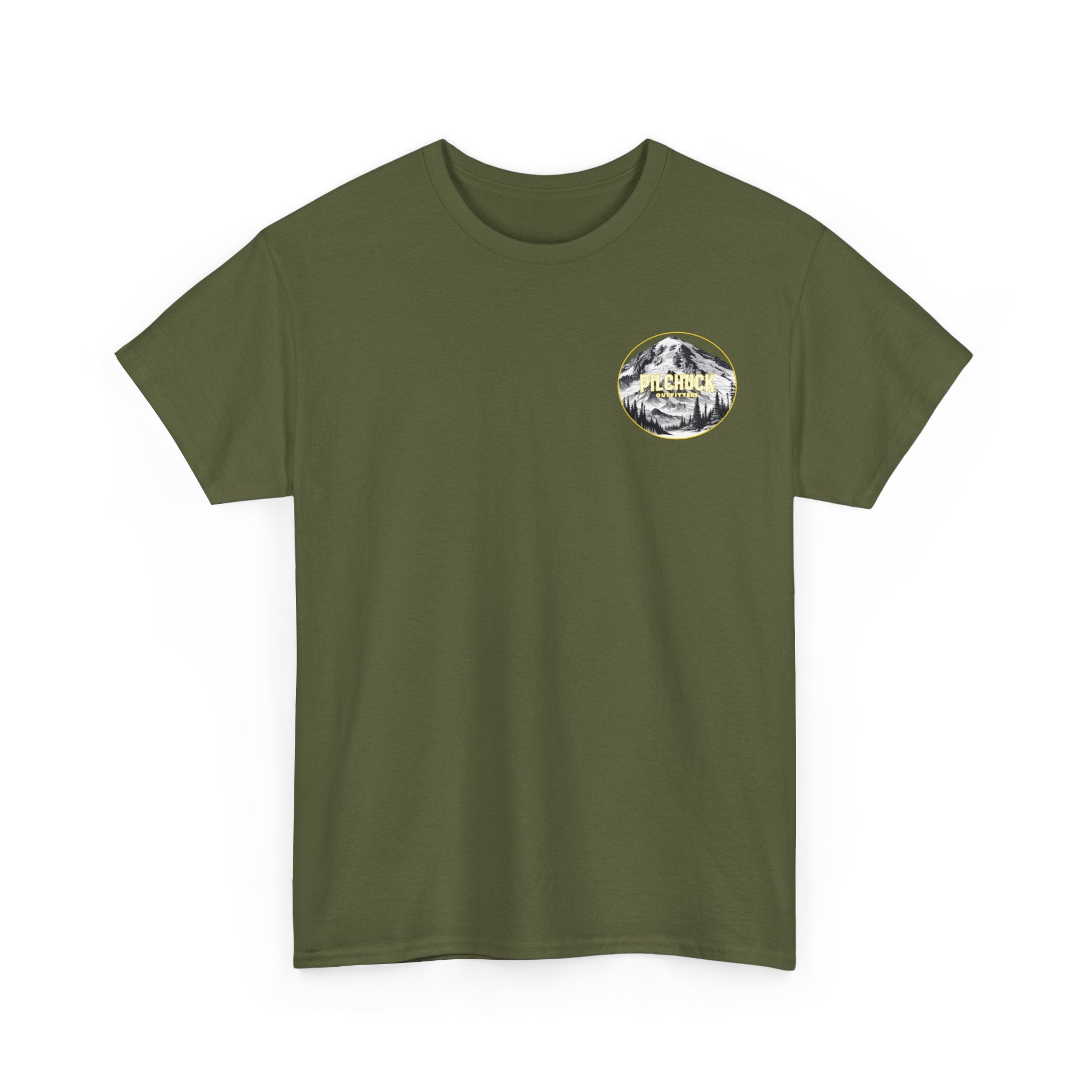 Mount Baker Circle Unisex Heavy Cotton Tee