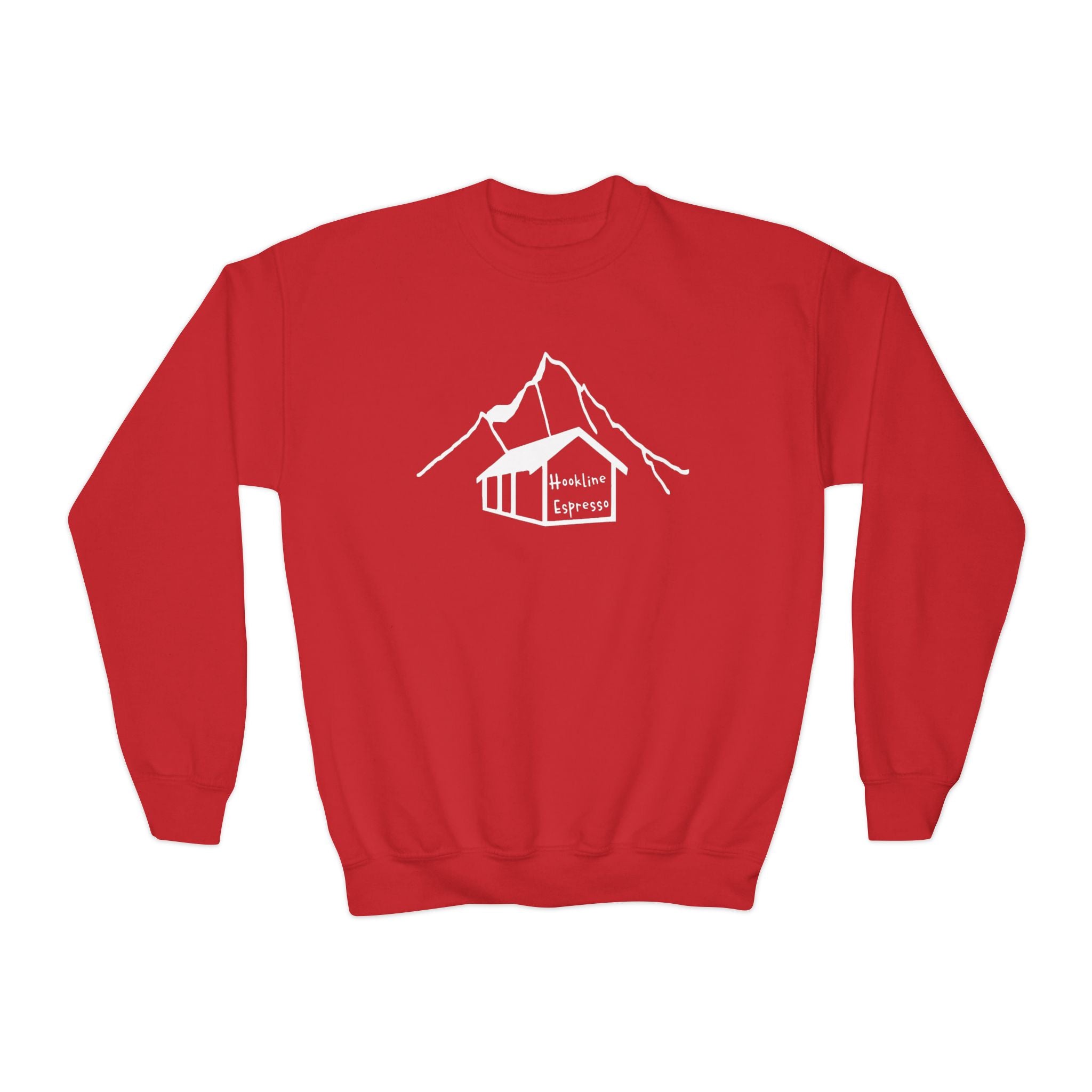 Hookline Classic Youth Crewneck Sweatshirt