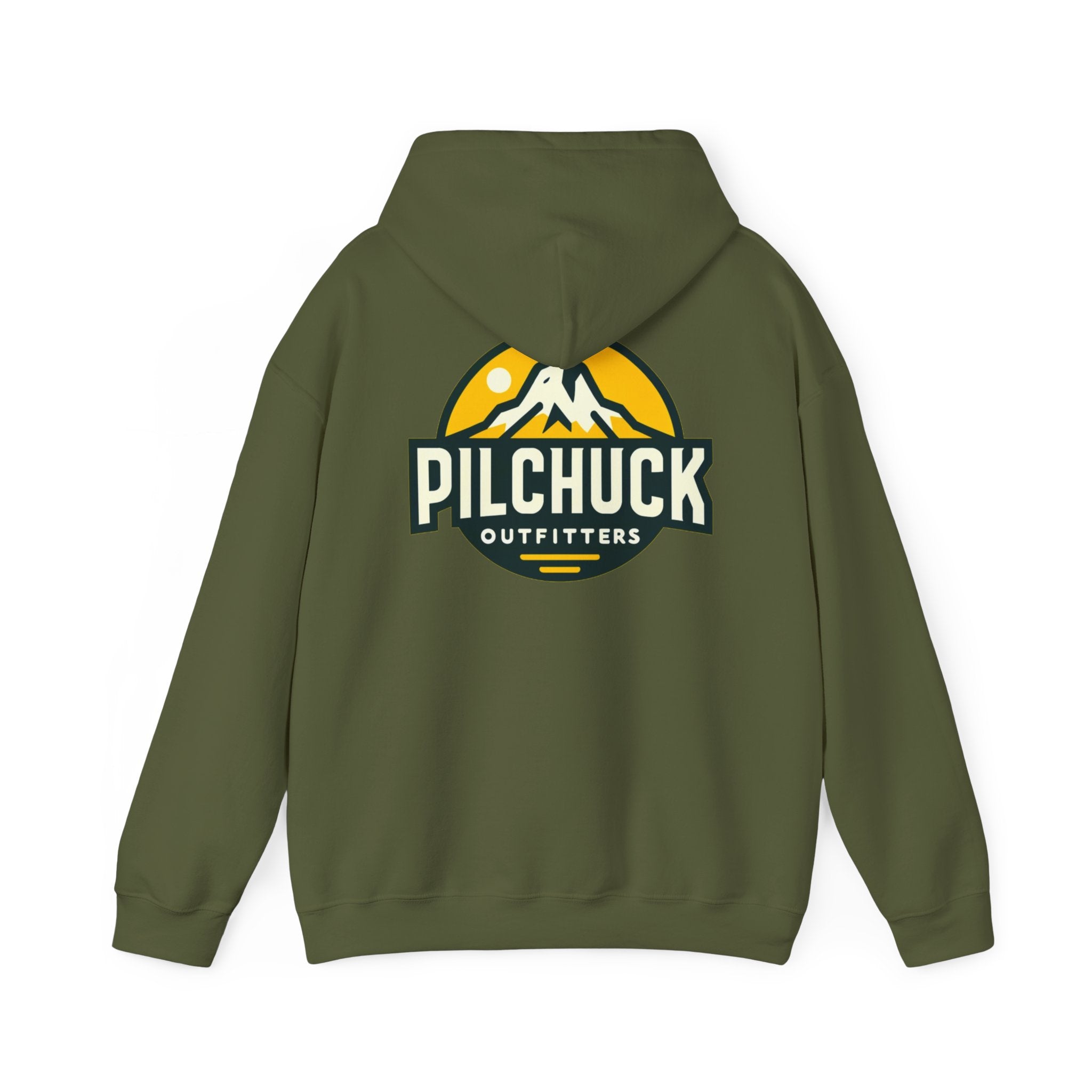 Classic Logo Pilchuck Outfitters Unisex Heavy Blend Hooded Sweatshirt