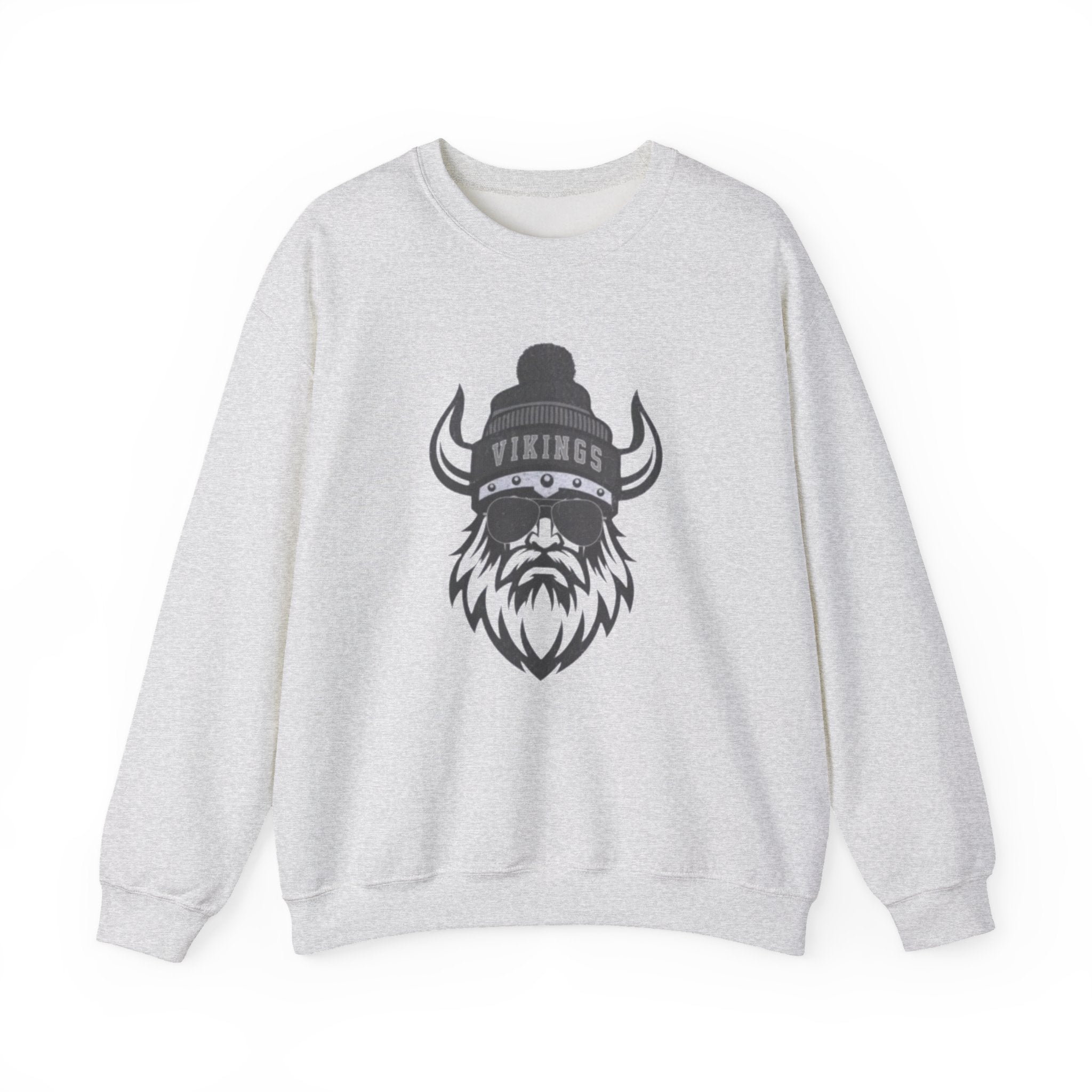 Vikings Charcoal Crewneck Sweatshirt